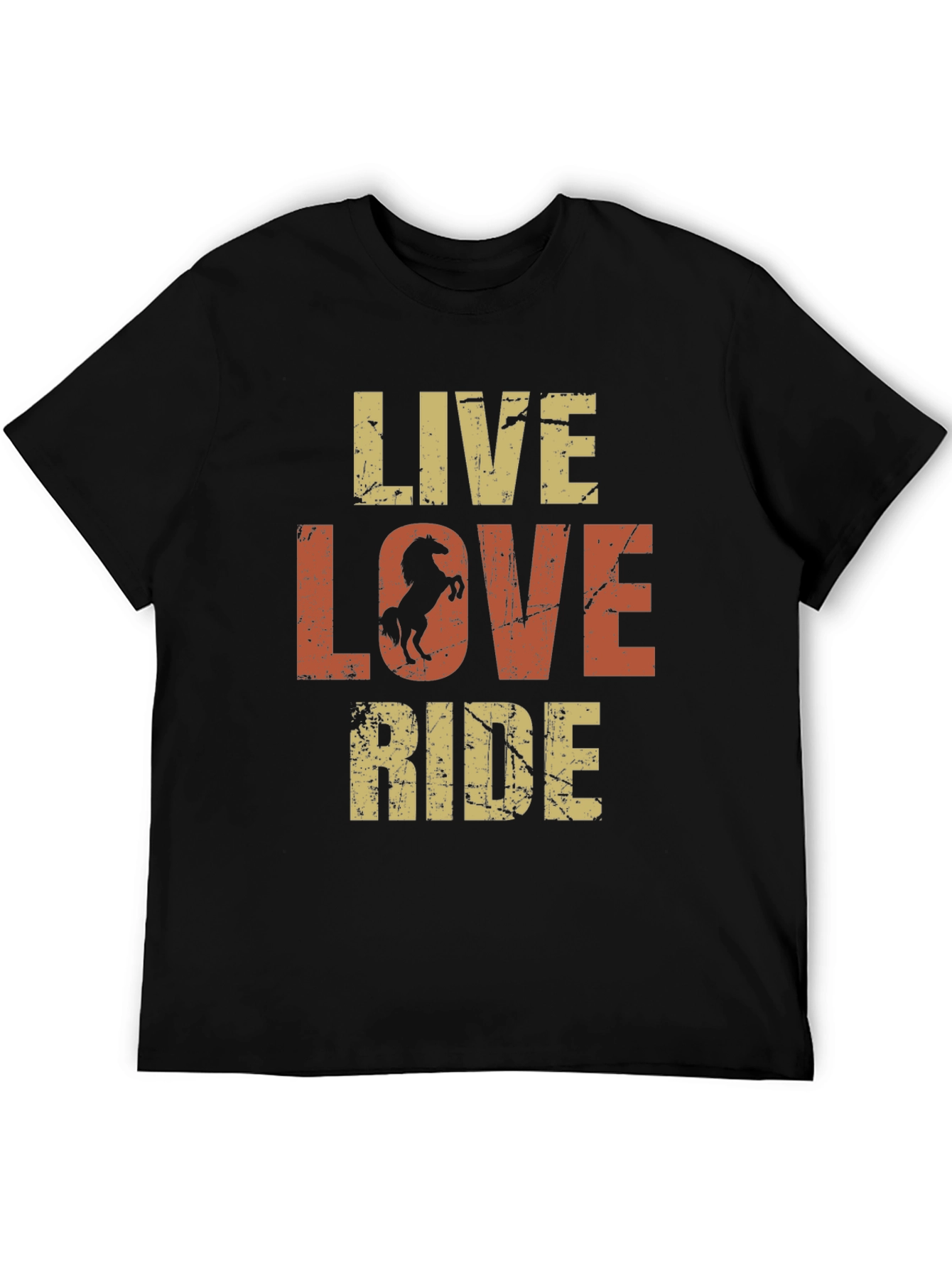 Live Love Ride Horse Graphic Tee