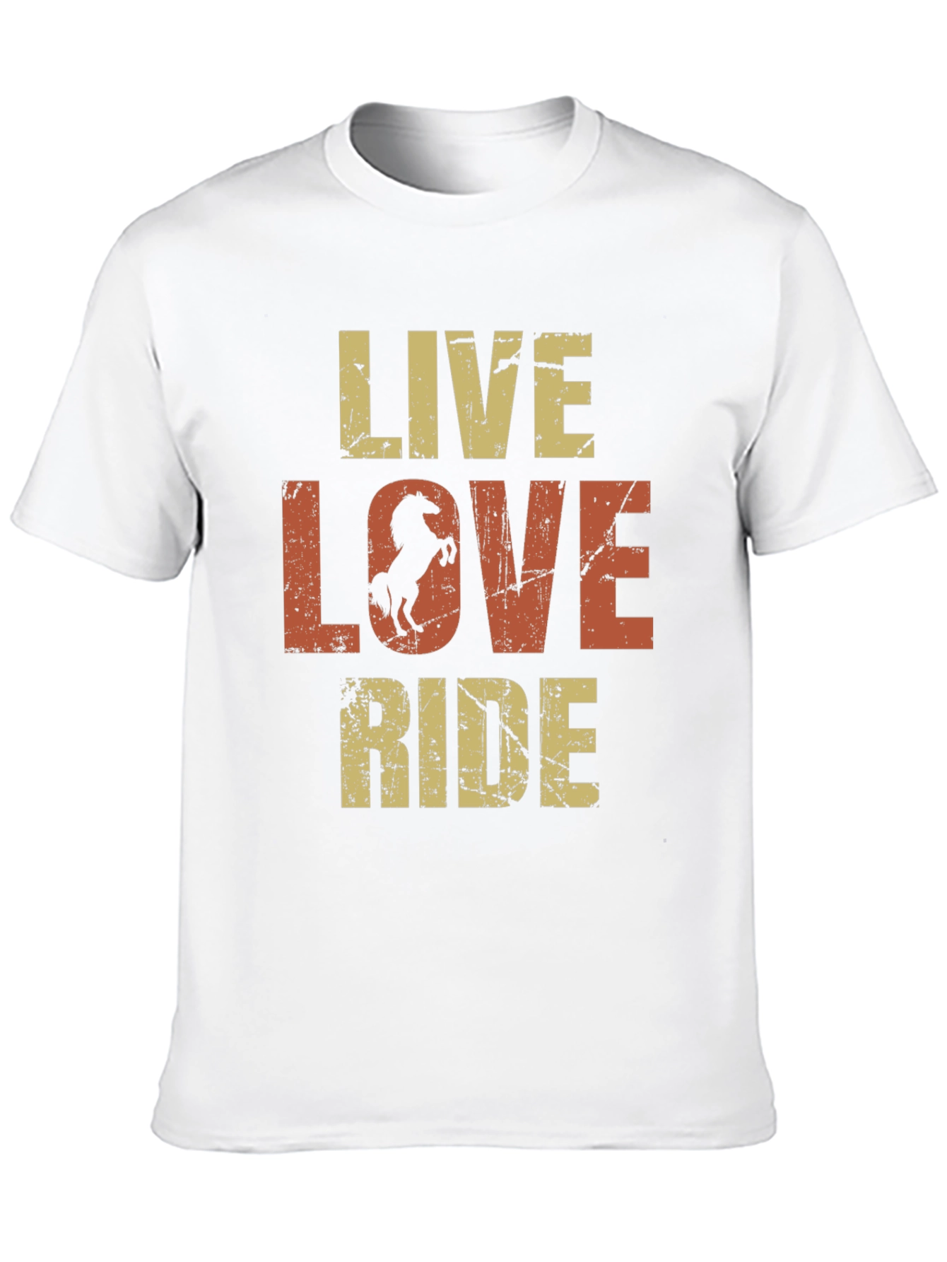 Live Love Ride Horse Graphic Tee