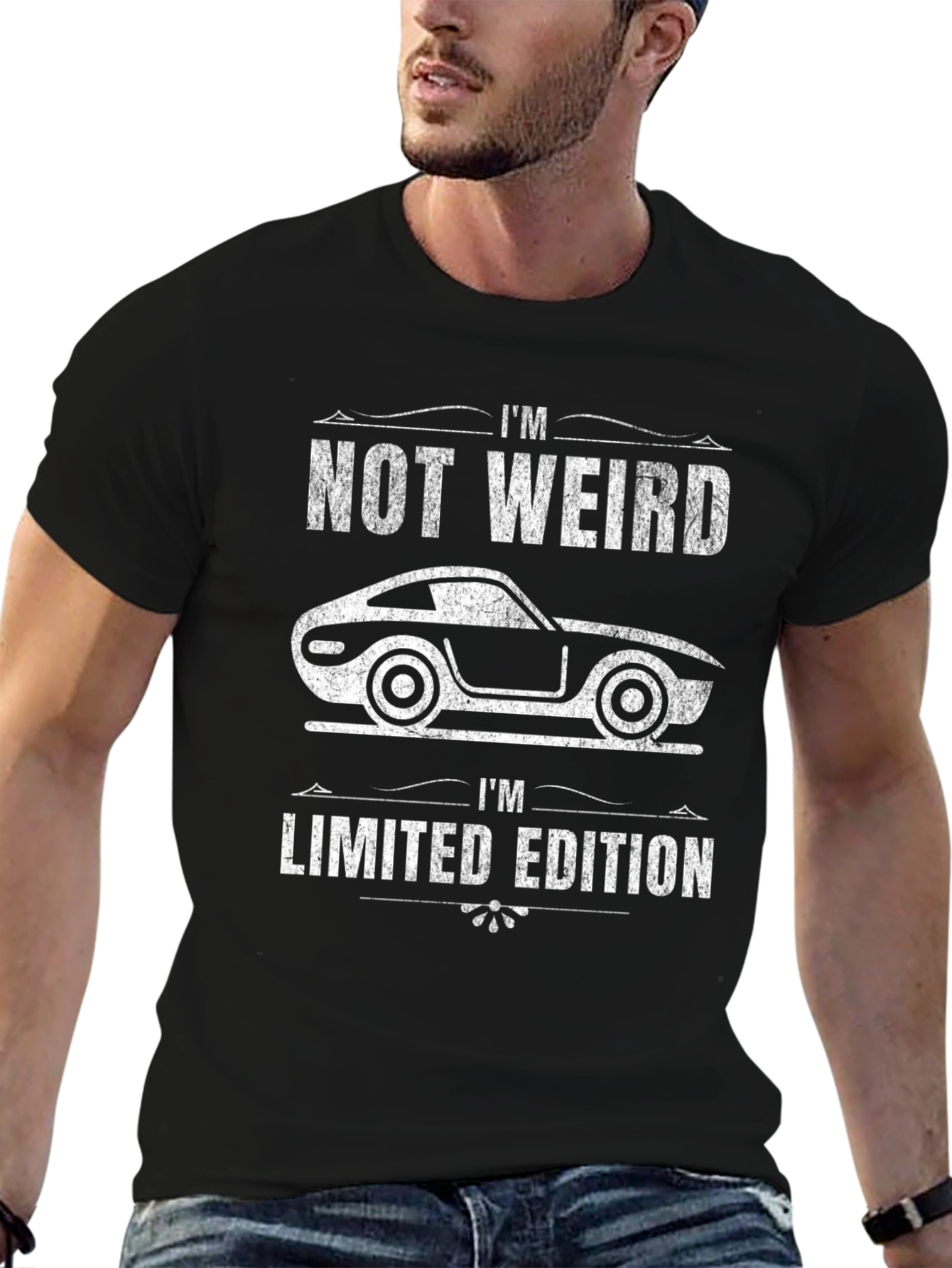 Im Not Weird Limited Edition Car Graphic T-Shirt