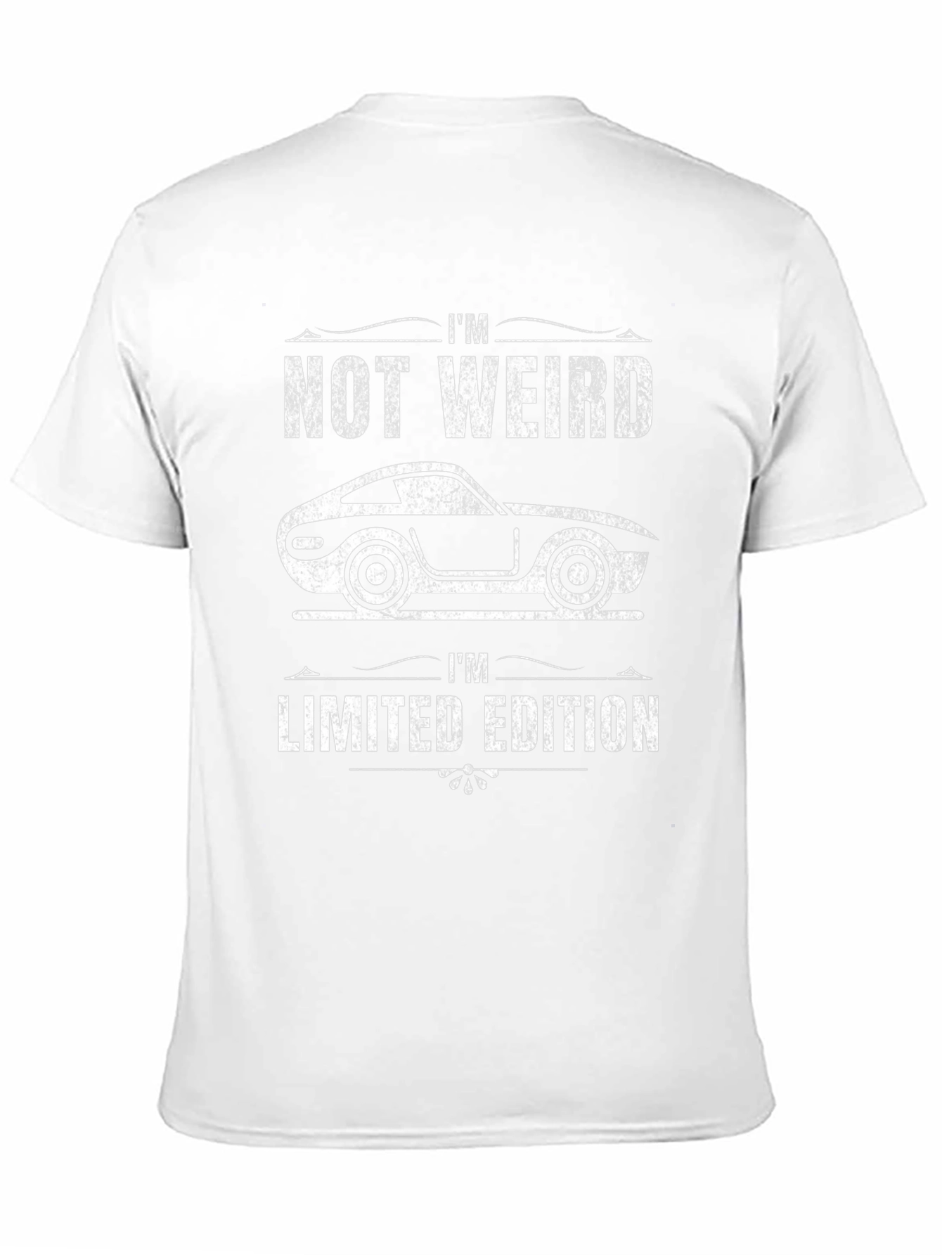Im Not Weird Limited Edition Car Graphic T-Shirt