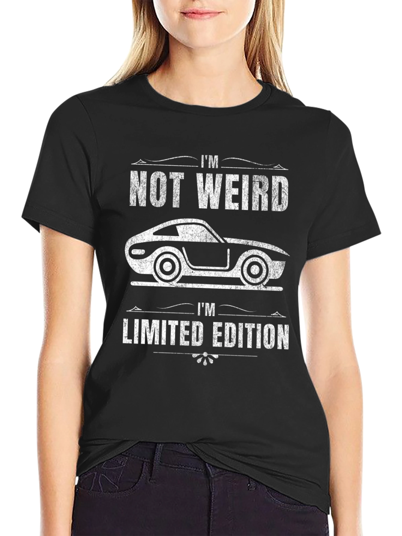 Im Not Weird Limited Edition Car Graphic T-Shirt