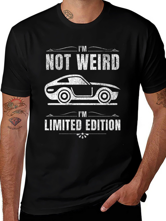 Im Not Weird Limited Edition Car Graphic T-Shirt