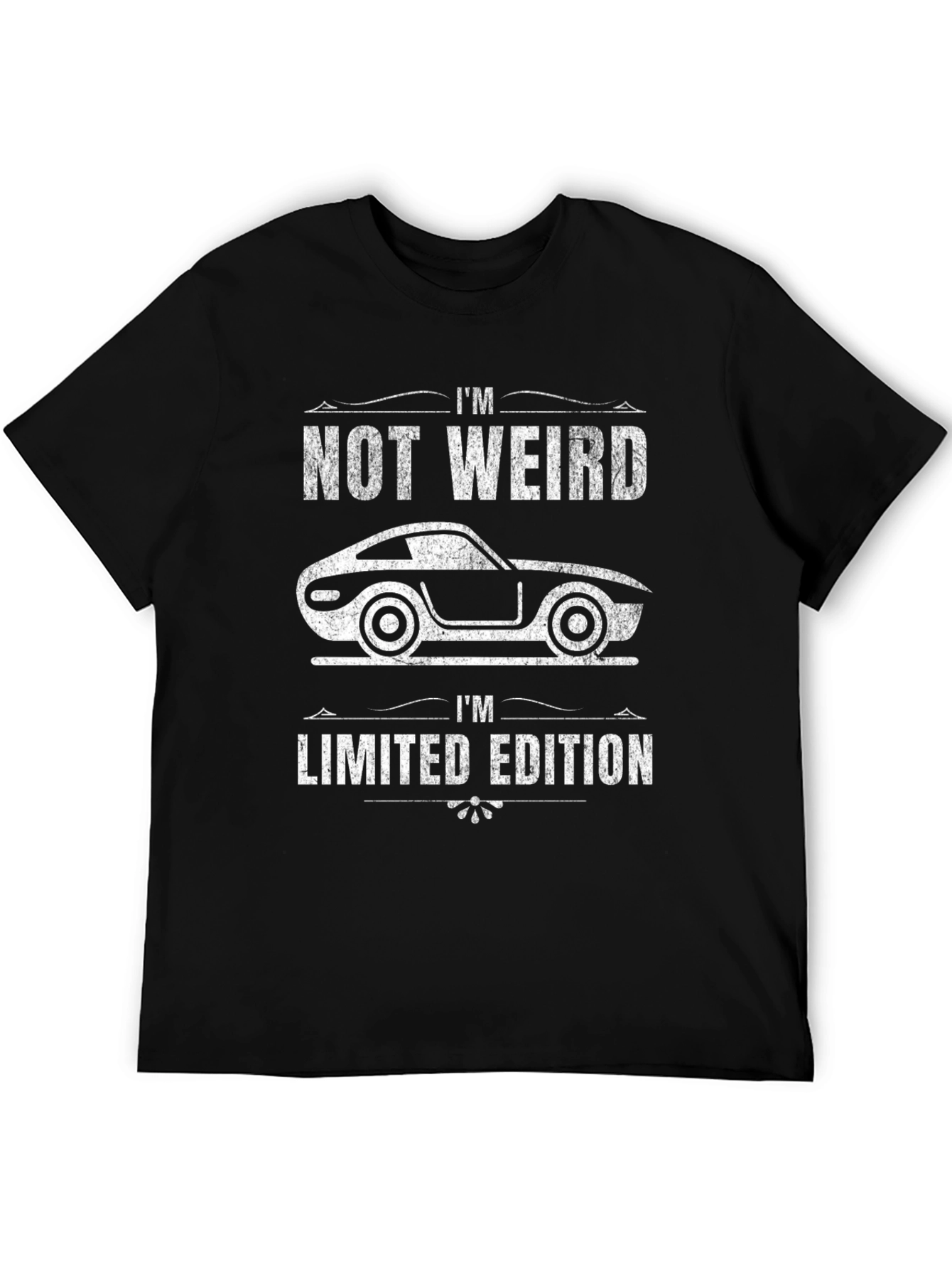 Im Not Weird Limited Edition Car Graphic T-Shirt