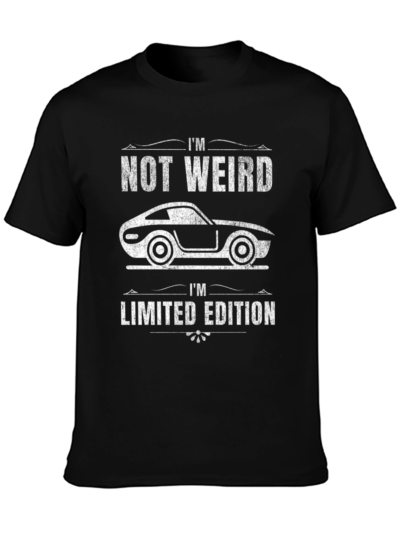 Im Not Weird Limited Edition Car Graphic T-Shirt