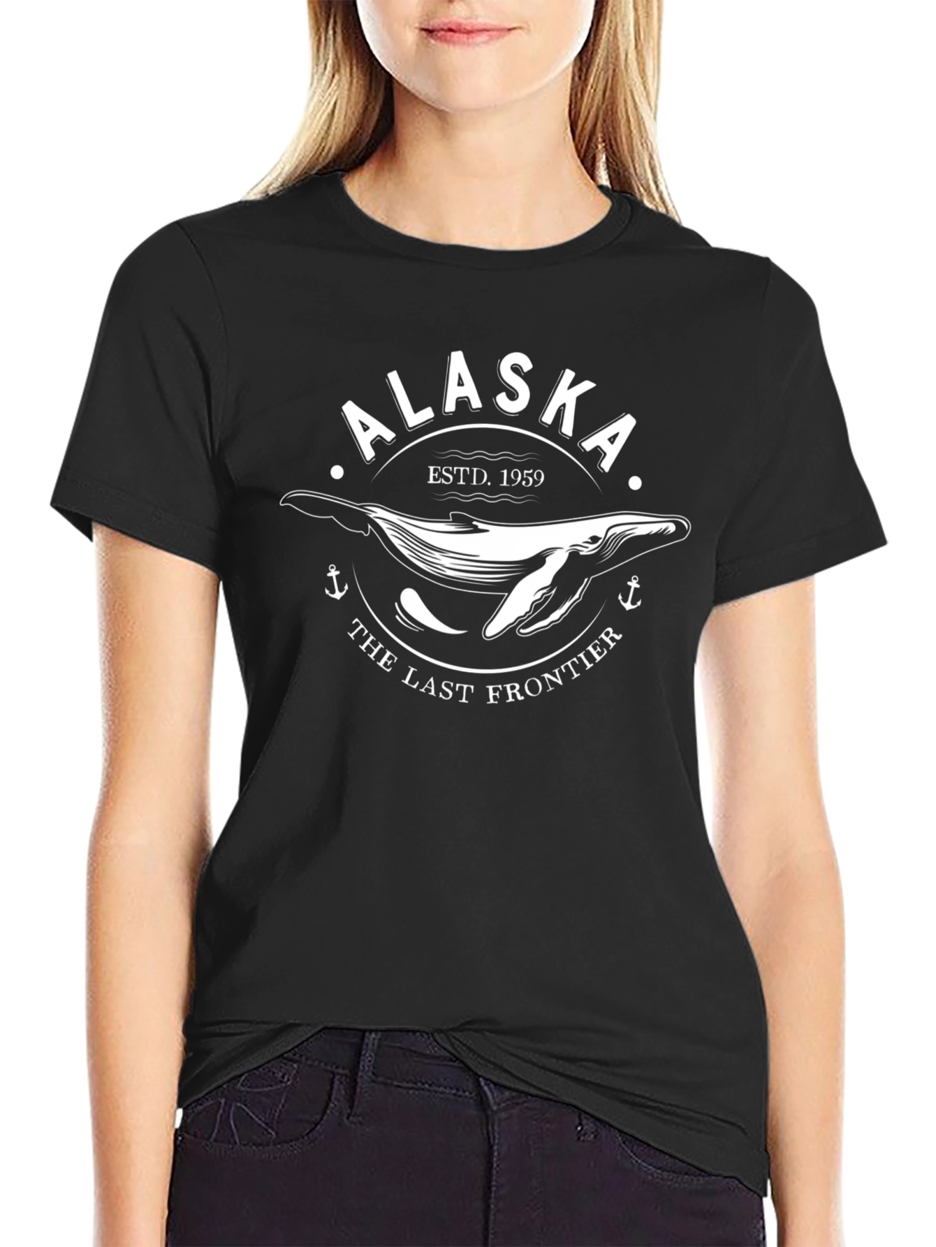 Alaska Whale T-Shirt - The Last Frontier
