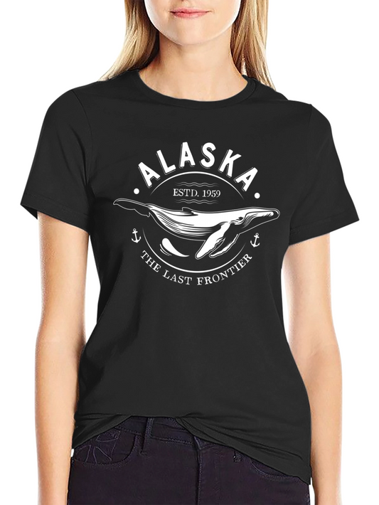 Alaska Whale T-Shirt - The Last Frontier