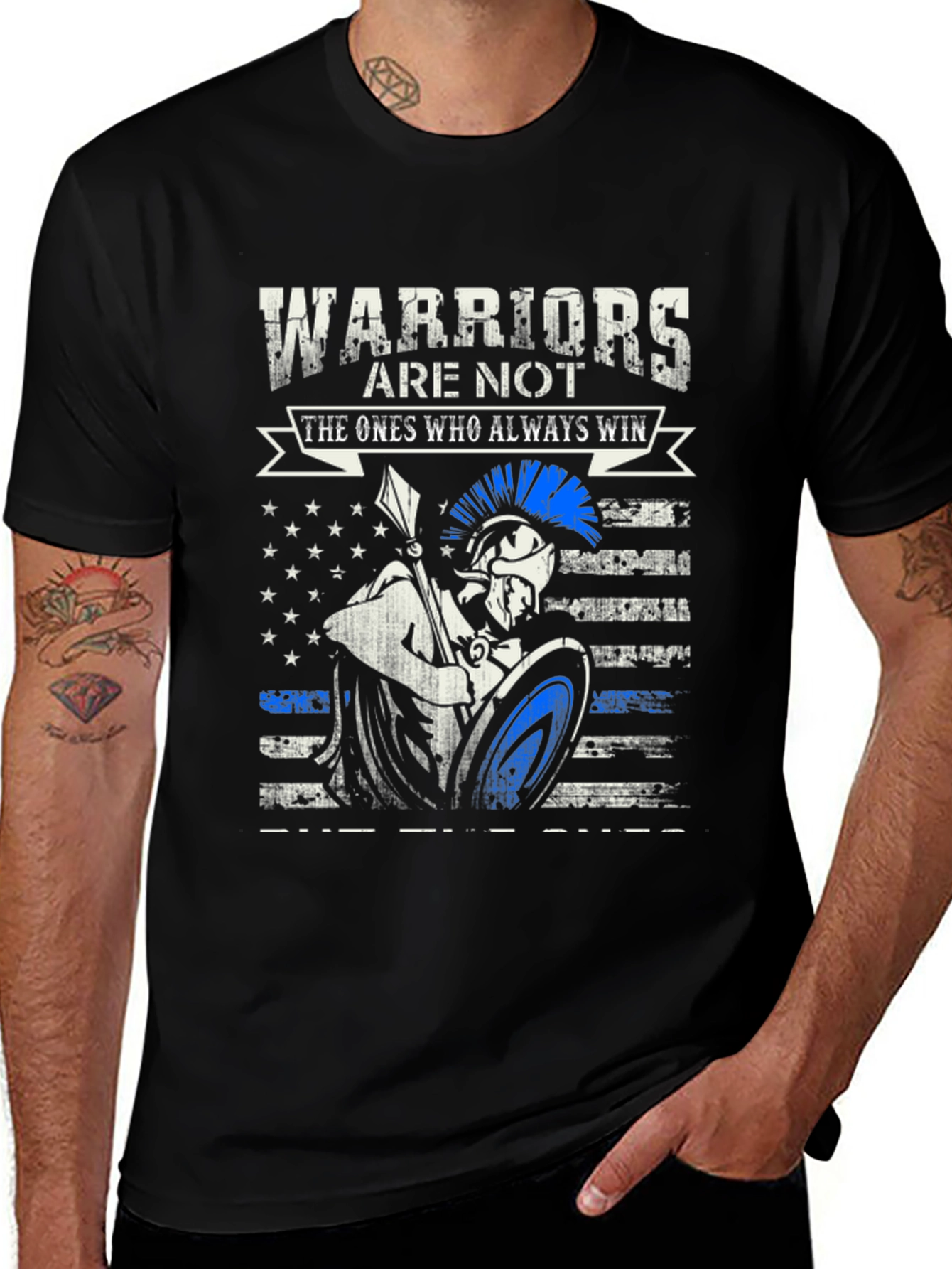 Warrior Print T-Shirt
