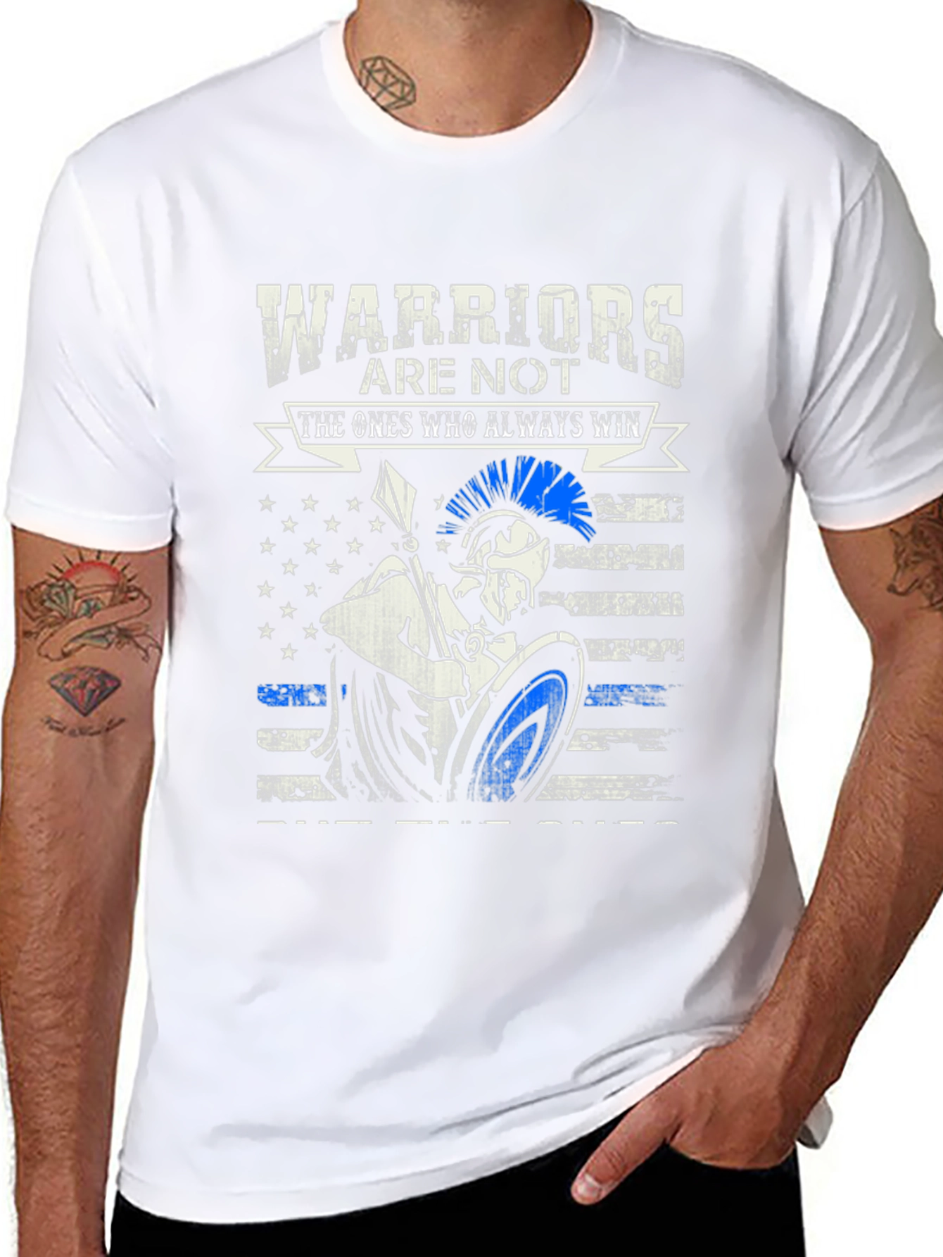 Warrior Print T-Shirt