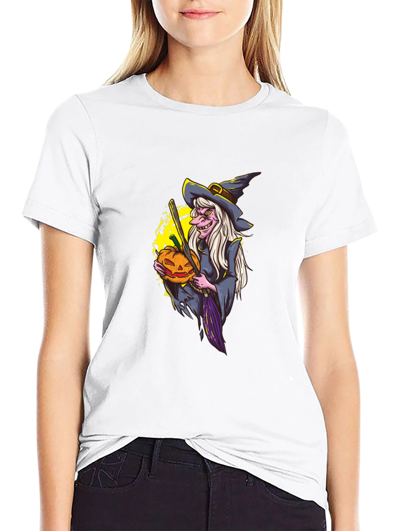 Halloween Witch T-Shirt: Spooky Season Style