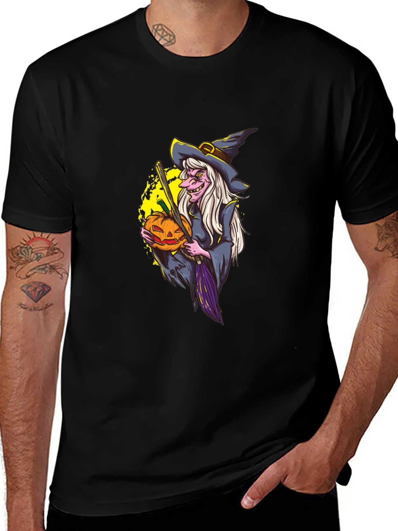 Halloween Witch T-Shirt: Spooky Season Style