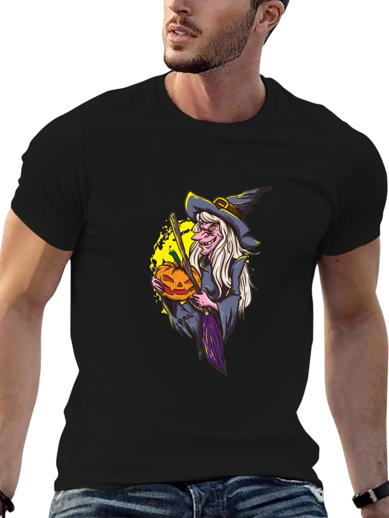 Halloween Witch T-Shirt: Spooky Season Style