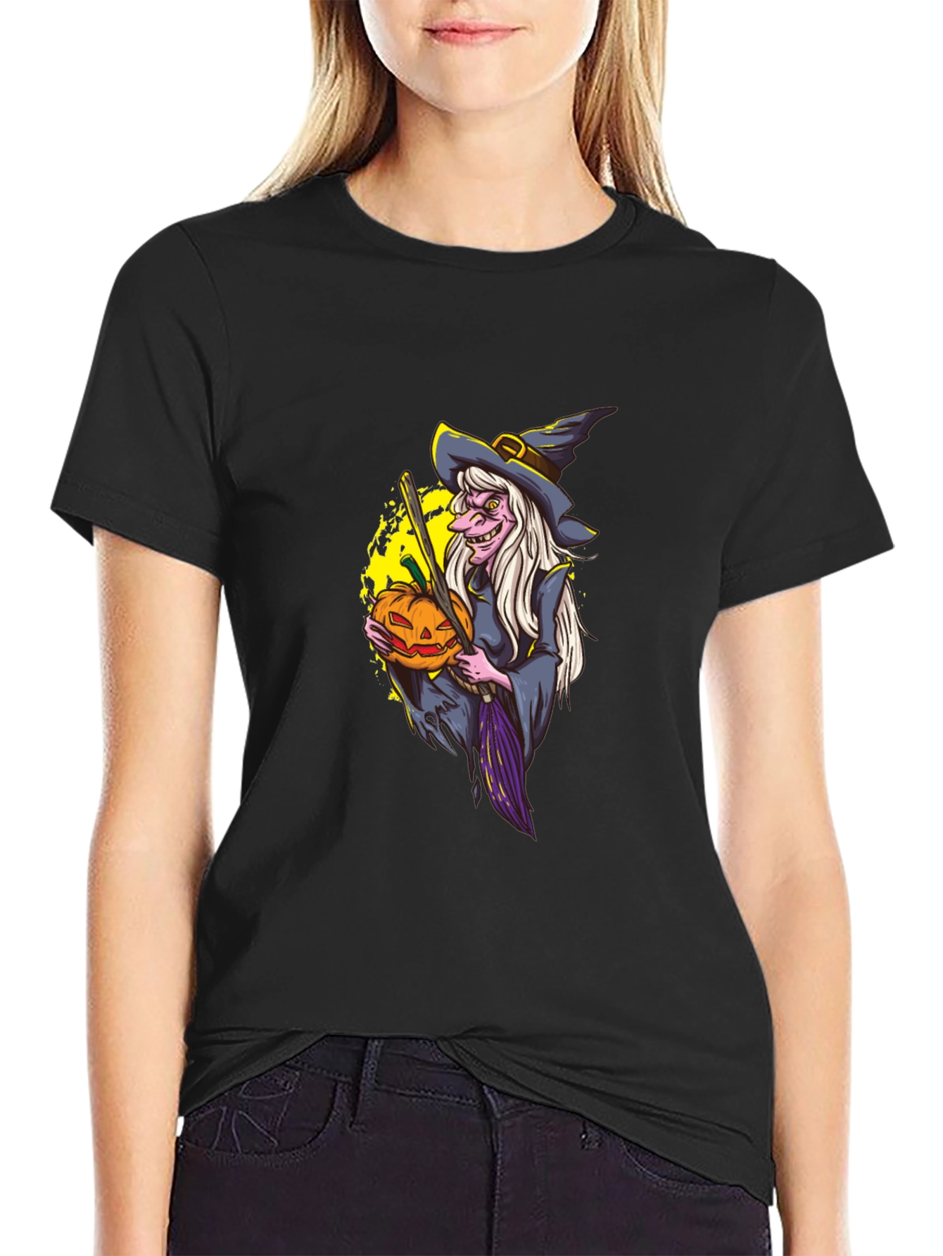 Halloween Witch T-Shirt: Spooky Season Style