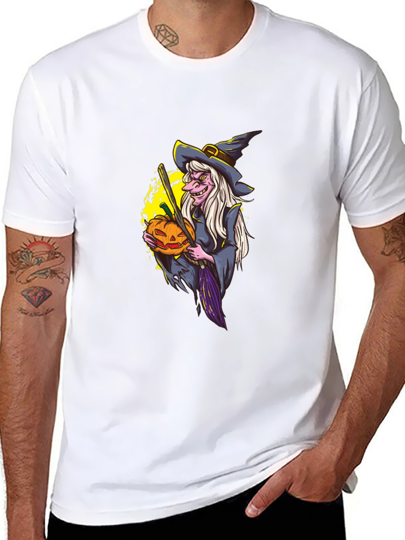 Halloween Witch T-Shirt: Spooky Season Style