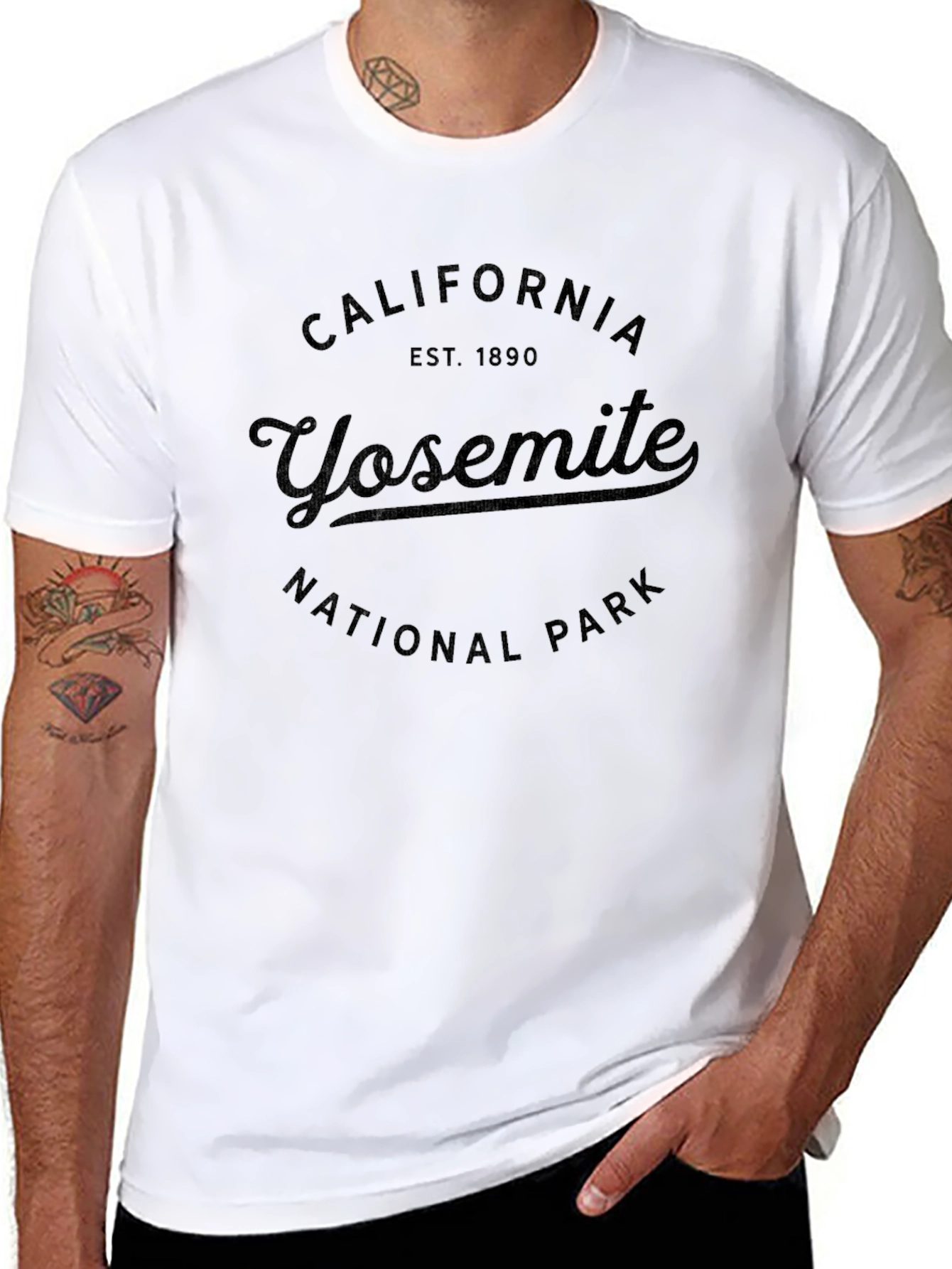 Yosemite National Park Graphic T-Shirt