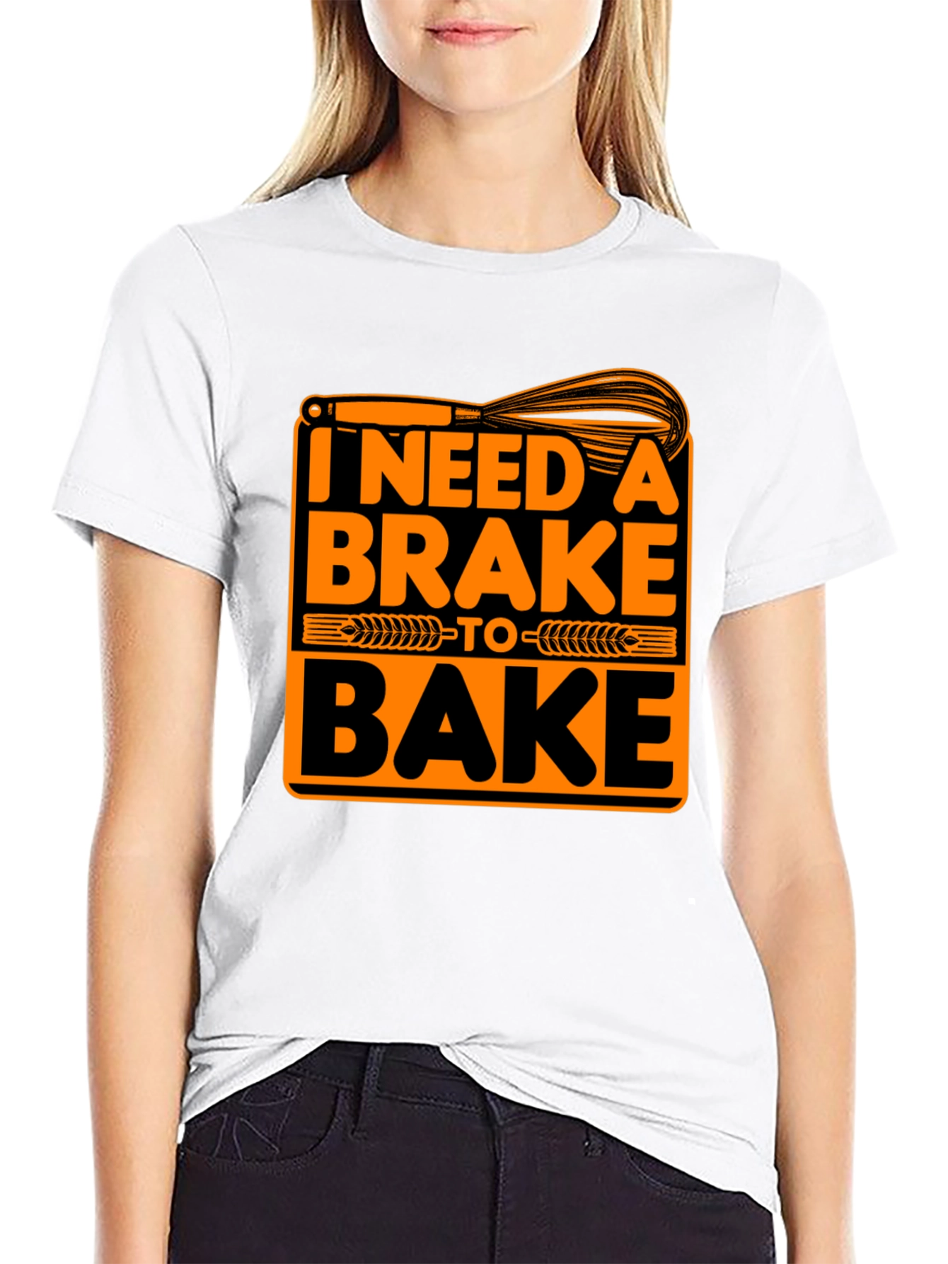 I Need A Brake To Bake Graphic T-Shirt