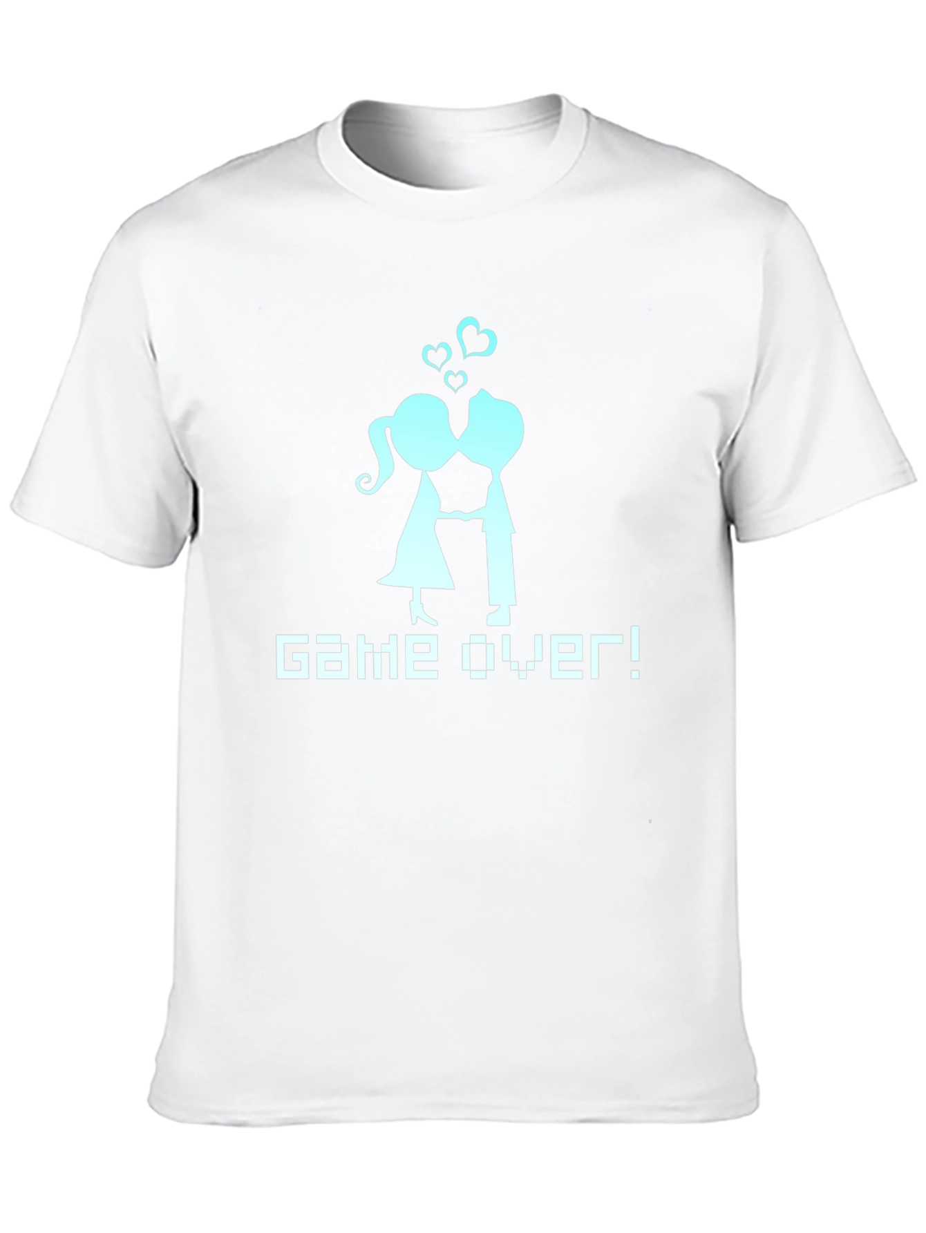 Game Over Couple T-Shirt - Gamer Wedding Tee