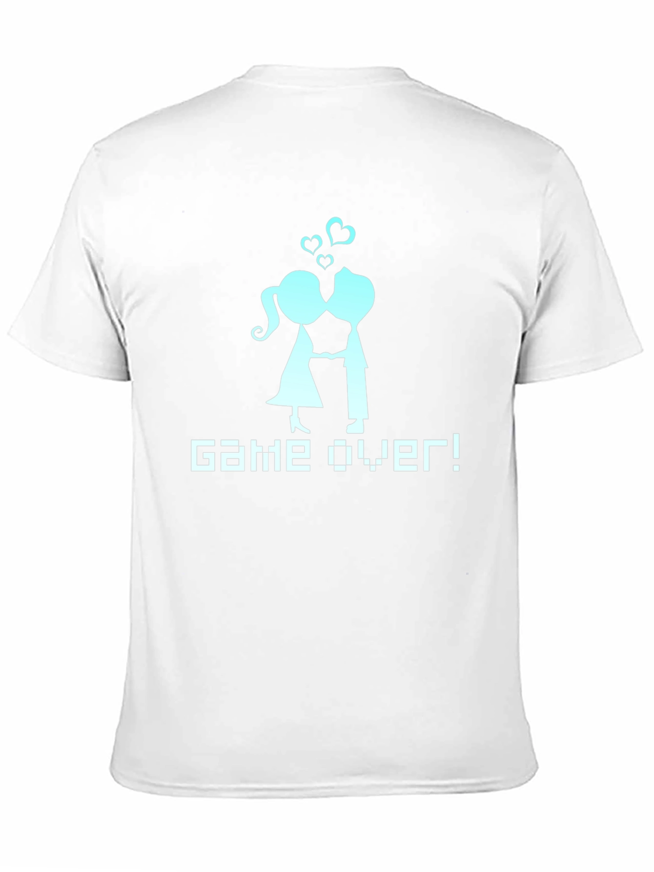 Game Over Couple T-Shirt - Gamer Wedding Tee