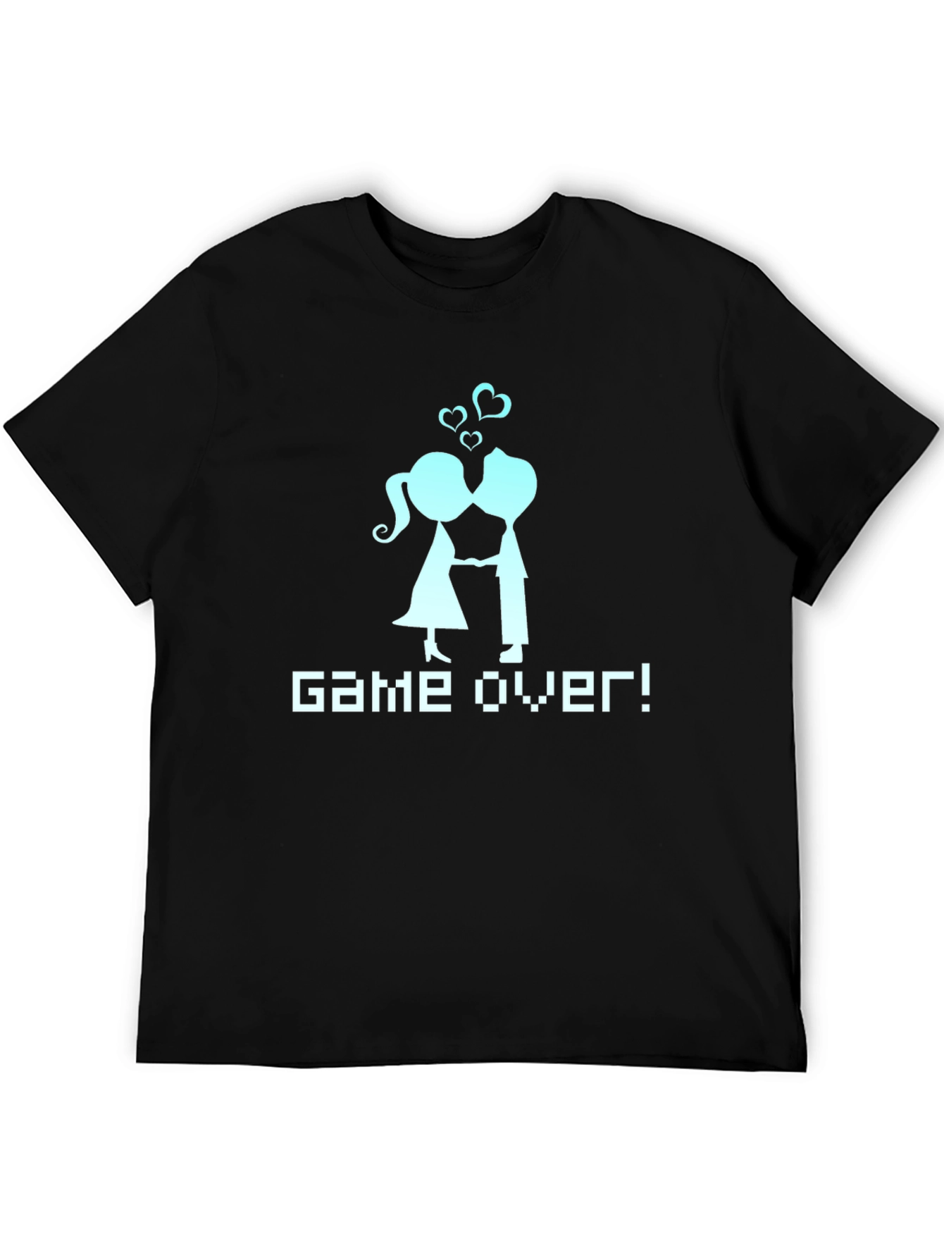 Game Over Couple T-Shirt - Gamer Wedding Tee