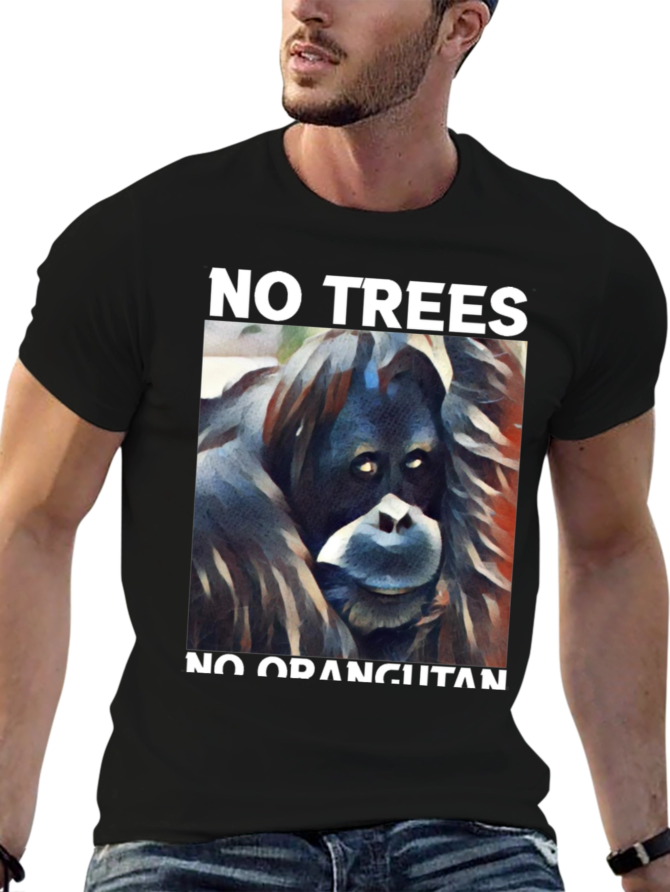 No Trees No Orangutan Graphic Tee