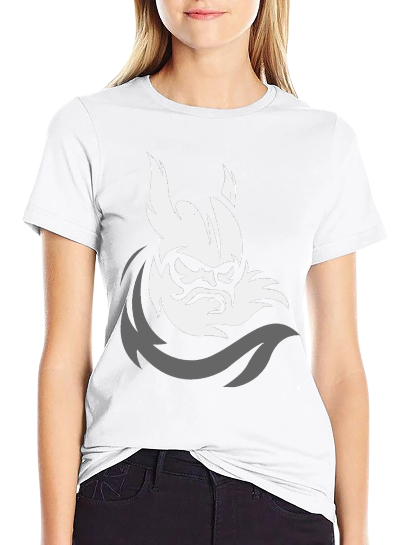 Viking Warrior Graphic Tee - Mens Black T-Shirt