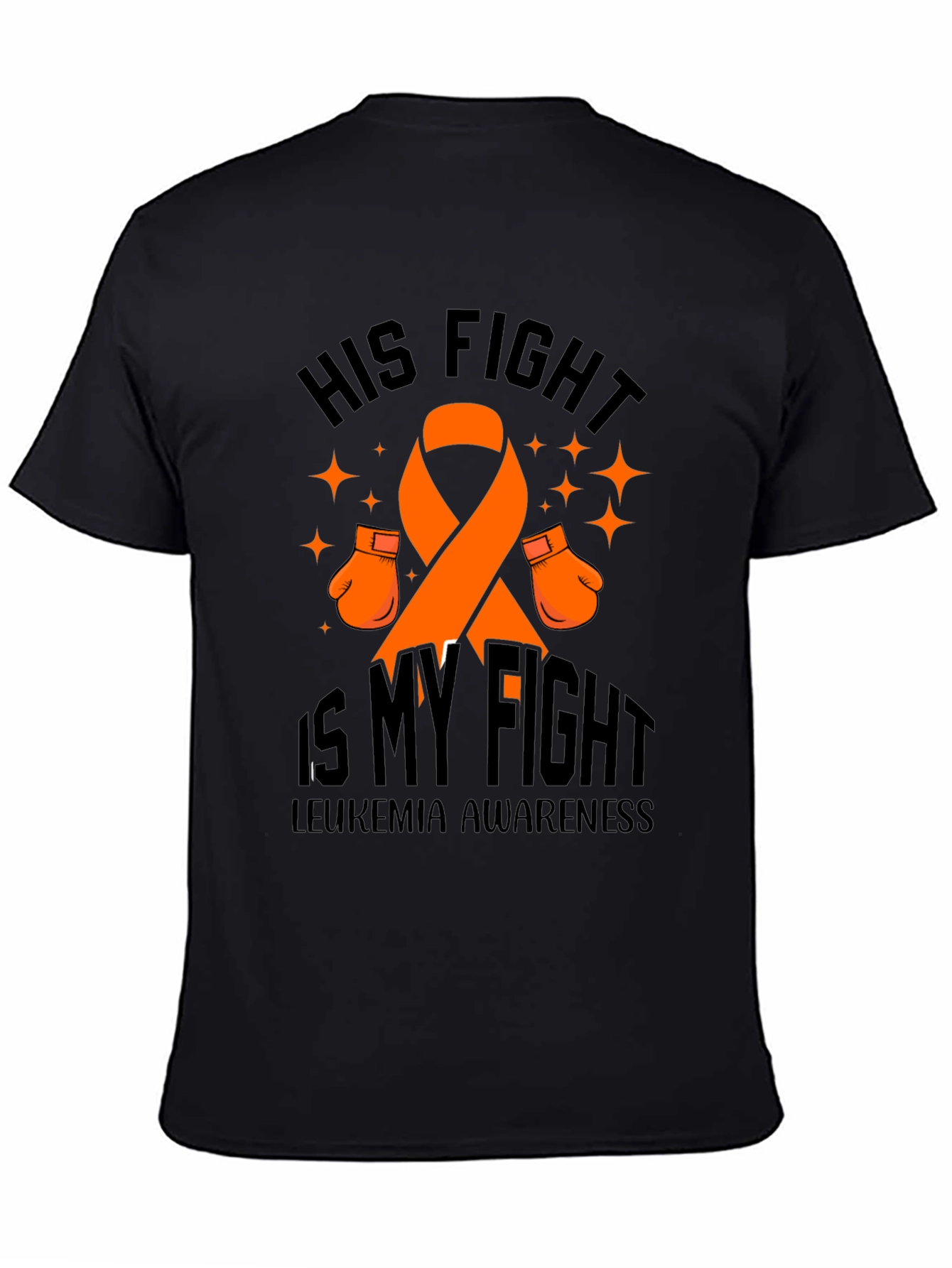 His Fight Is My Fight Leukemia Awareness T-Shirt