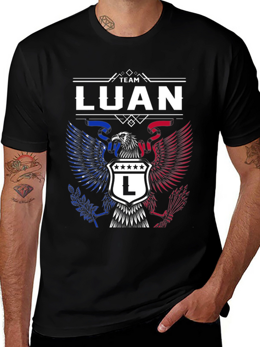 Team Luan Eagle Crest Graphic Tee