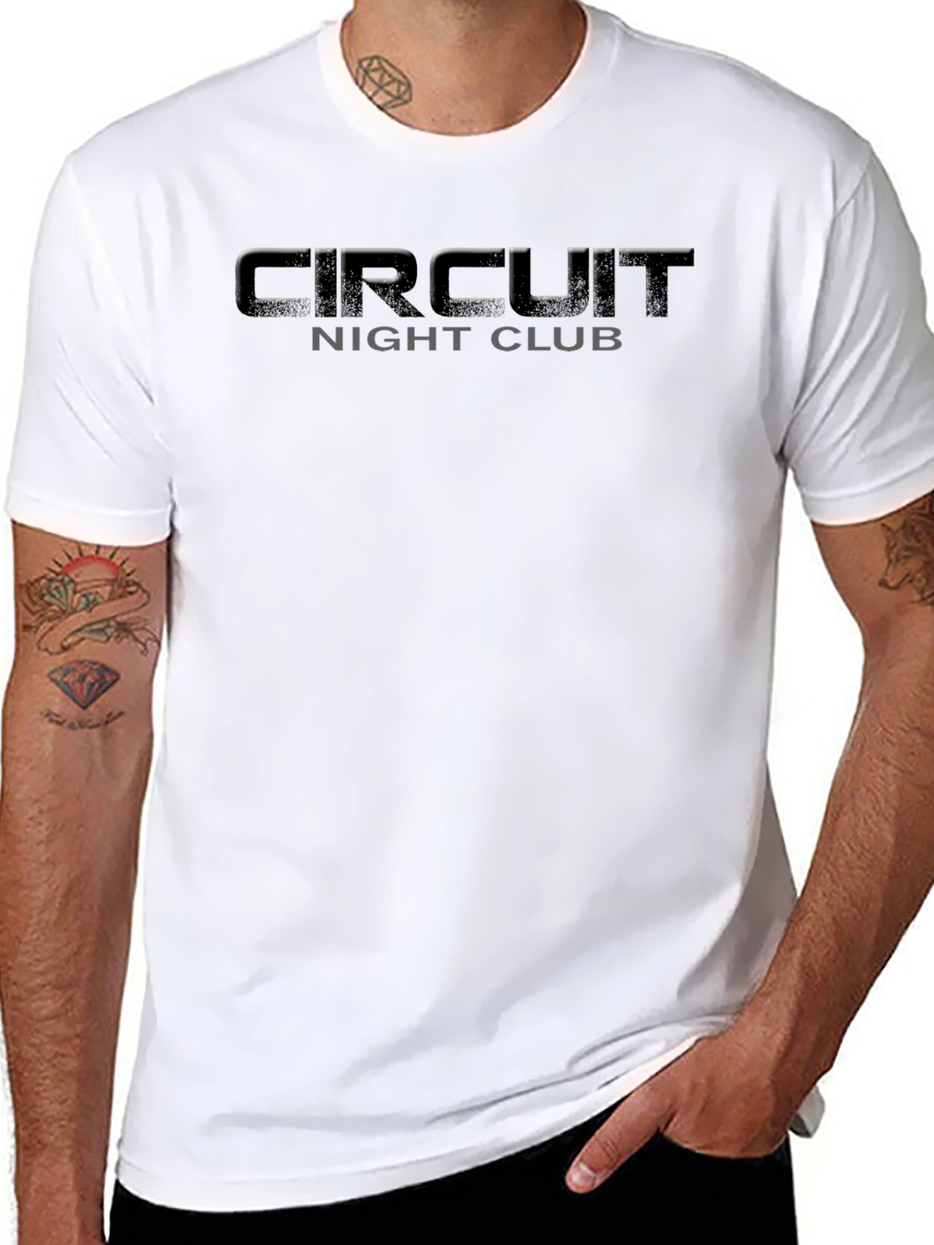 Circuit Night Club Black T-Shirt