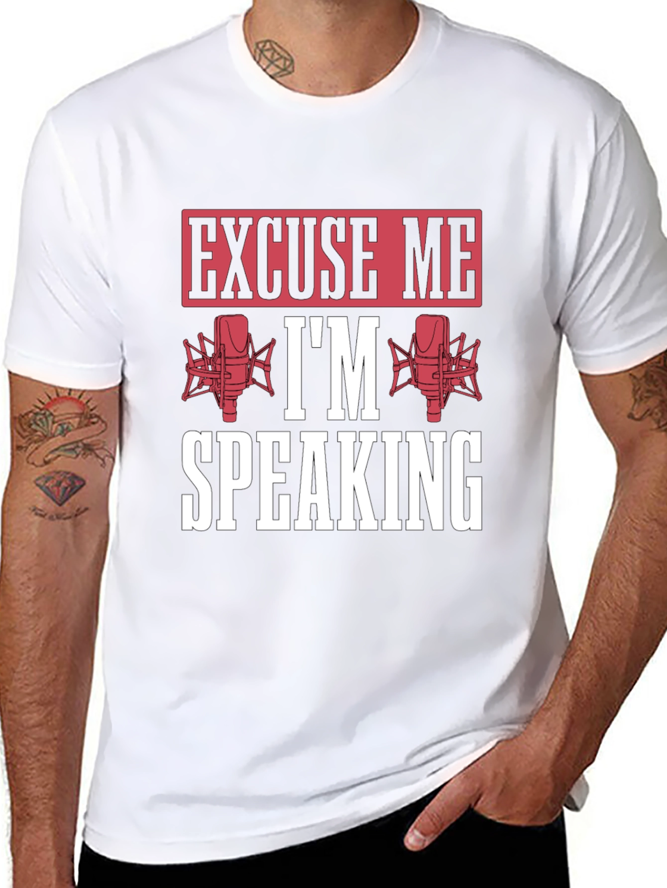 Excuse Me Im Speaking Graphic T-Shirt