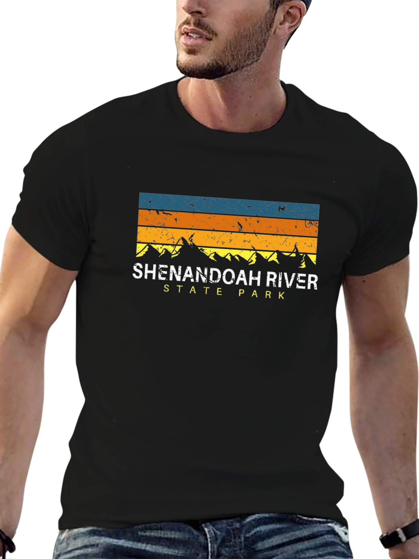 Shenandoah River State Park Black T-Shirt