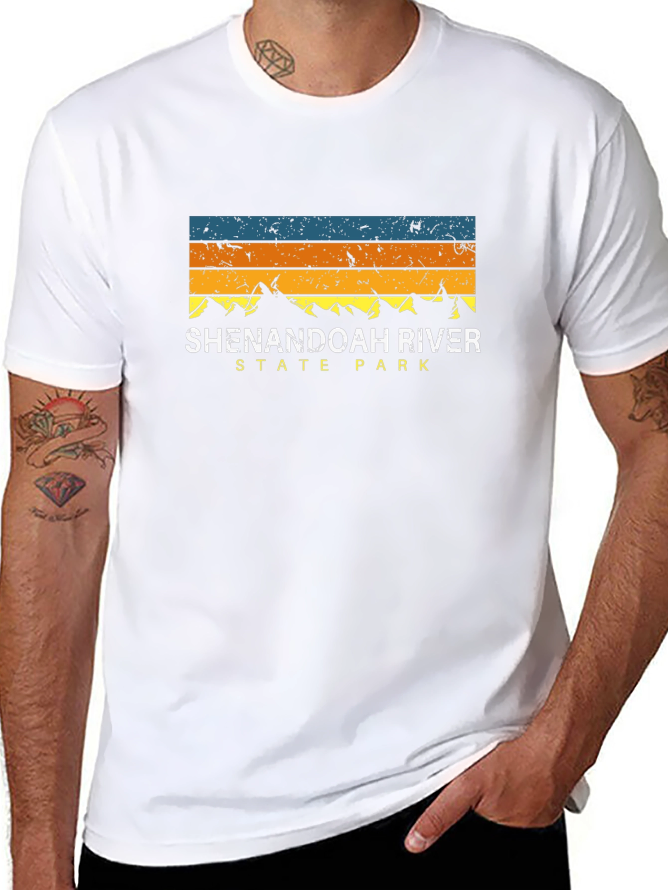 Shenandoah River State Park Black T-Shirt