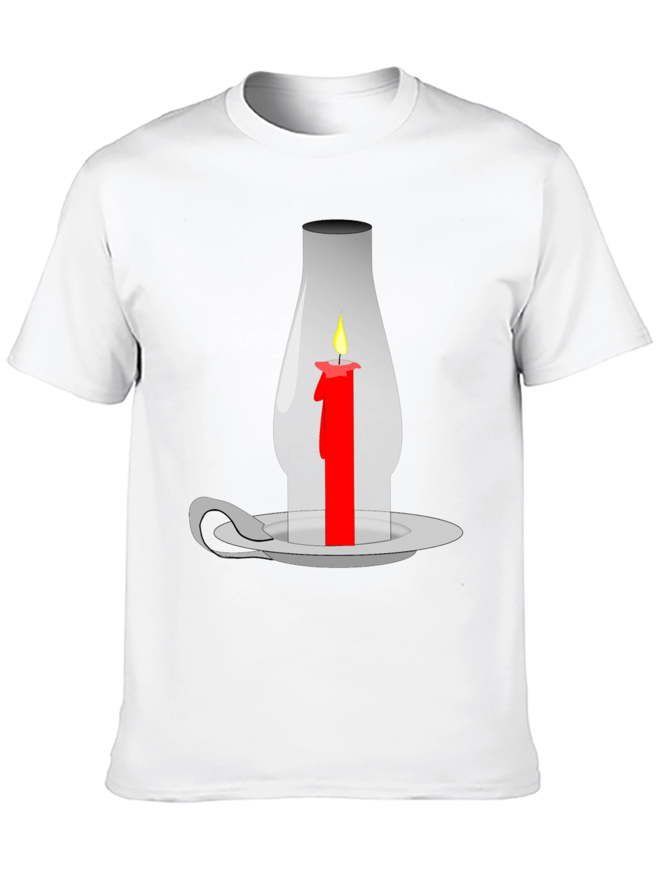 Illuminating Lantern Candle Graphic T-Shirt