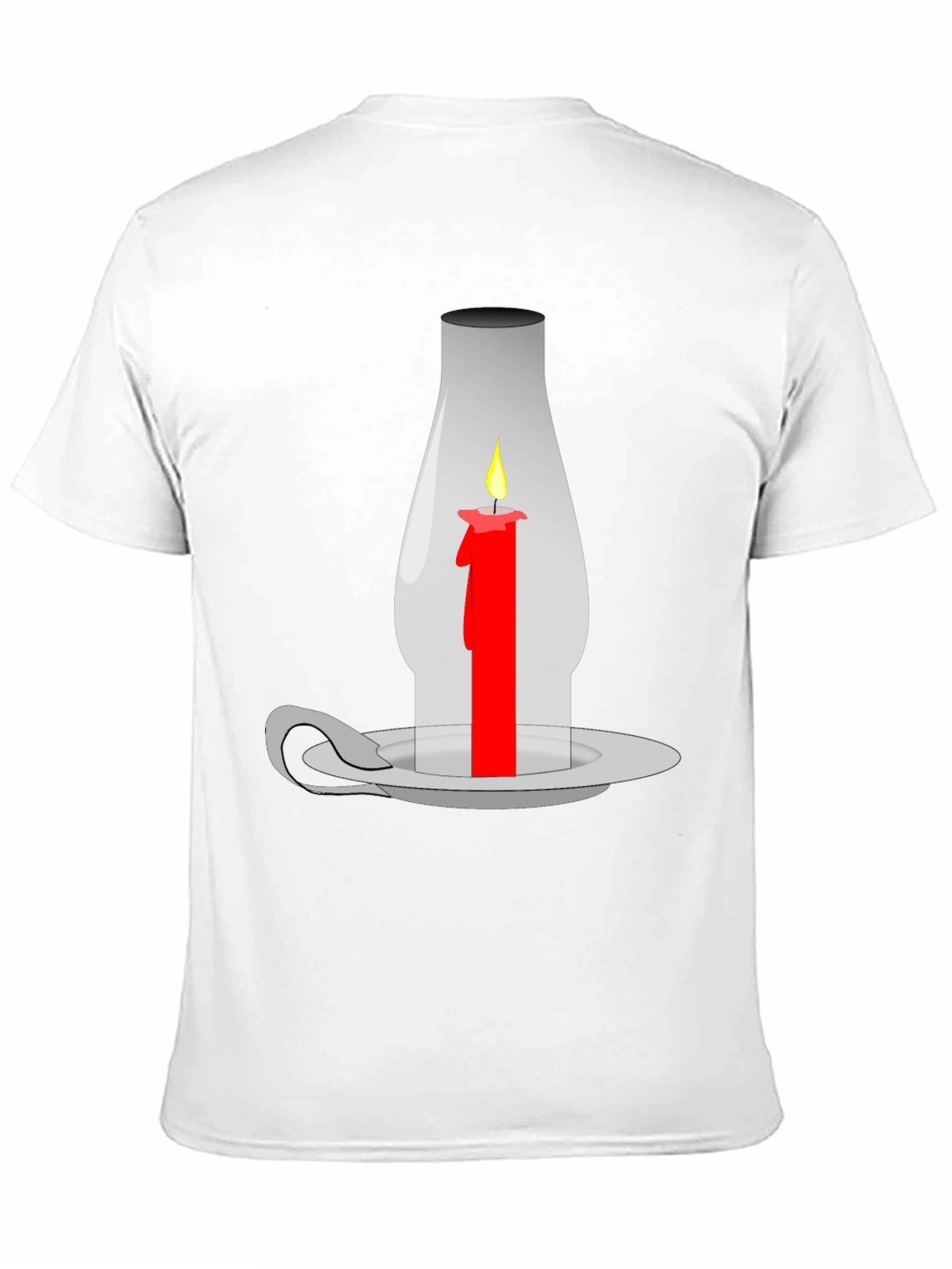 Illuminating Lantern Candle Graphic T-Shirt