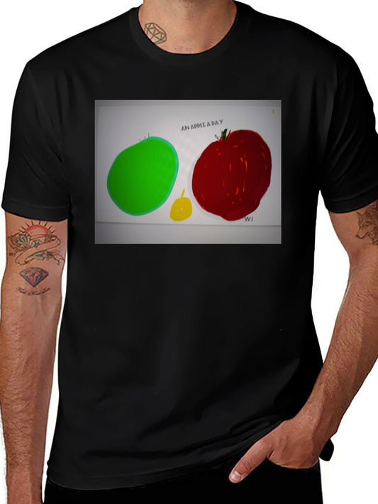 An Apple A Day T-Shirt - Funny Health Tee