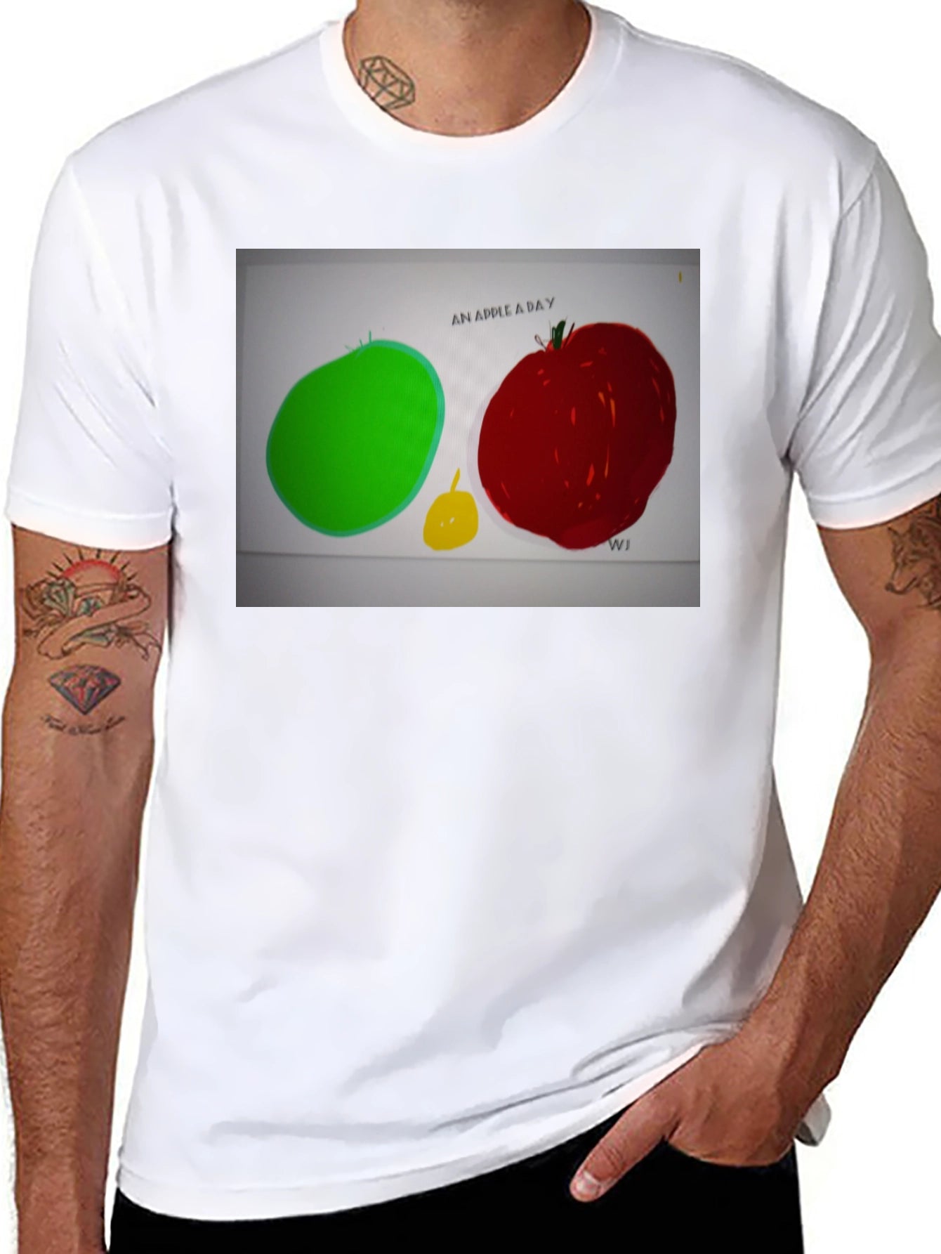 An Apple A Day T-Shirt - Funny Health Tee