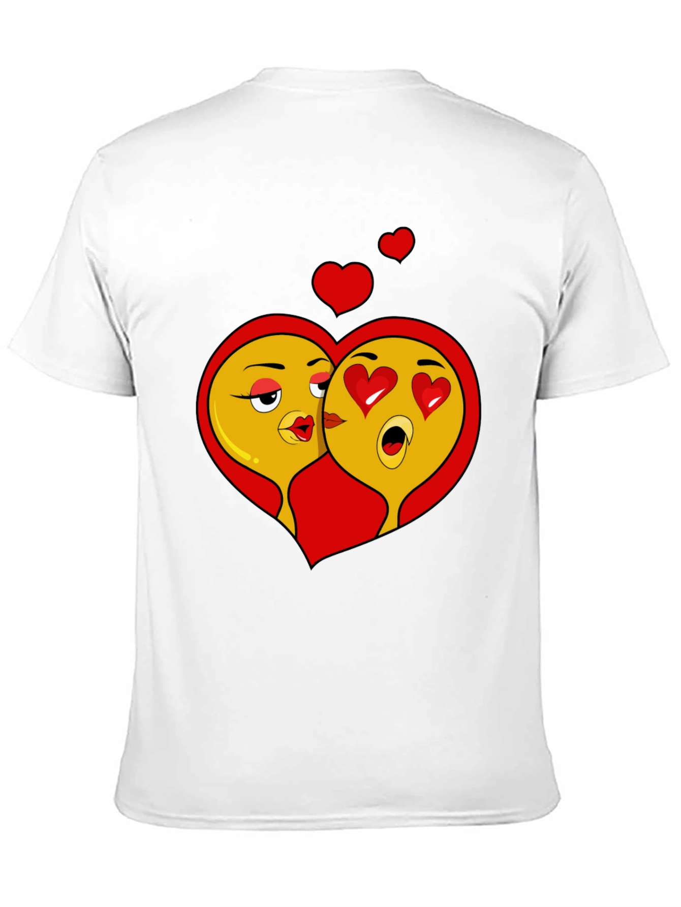 Emoji Love T-Shirt -  Heart Eyes & Kiss Face!