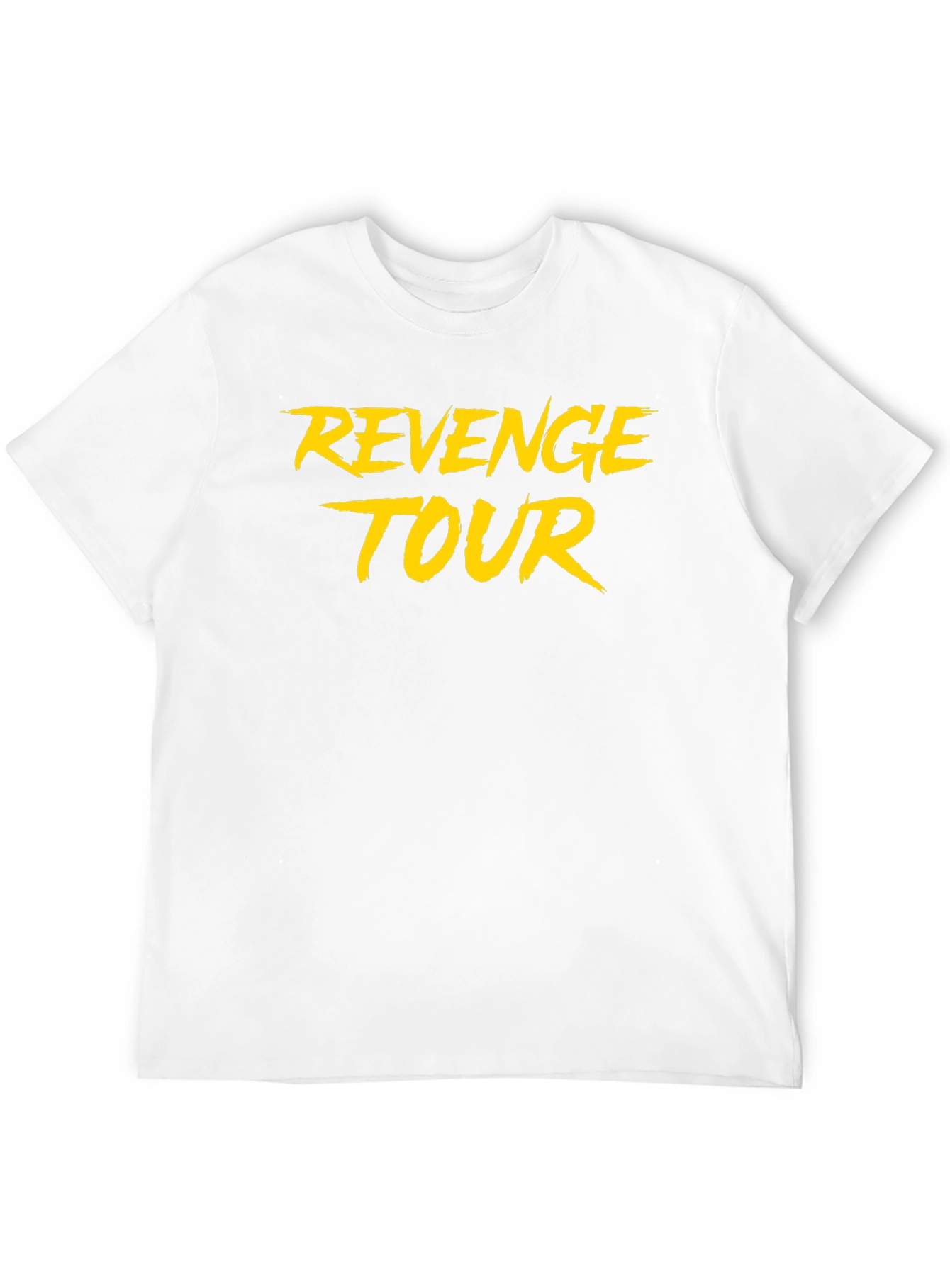 Revenge Tour Graphic Tee - Black Cotton T-Shirt