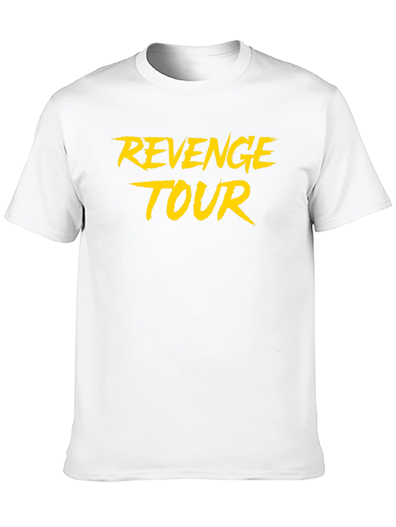 Revenge Tour Graphic Tee - Black Cotton T-Shirt