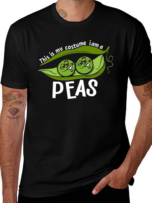 Funny This is My Costume I Am A Peas T-Shirt