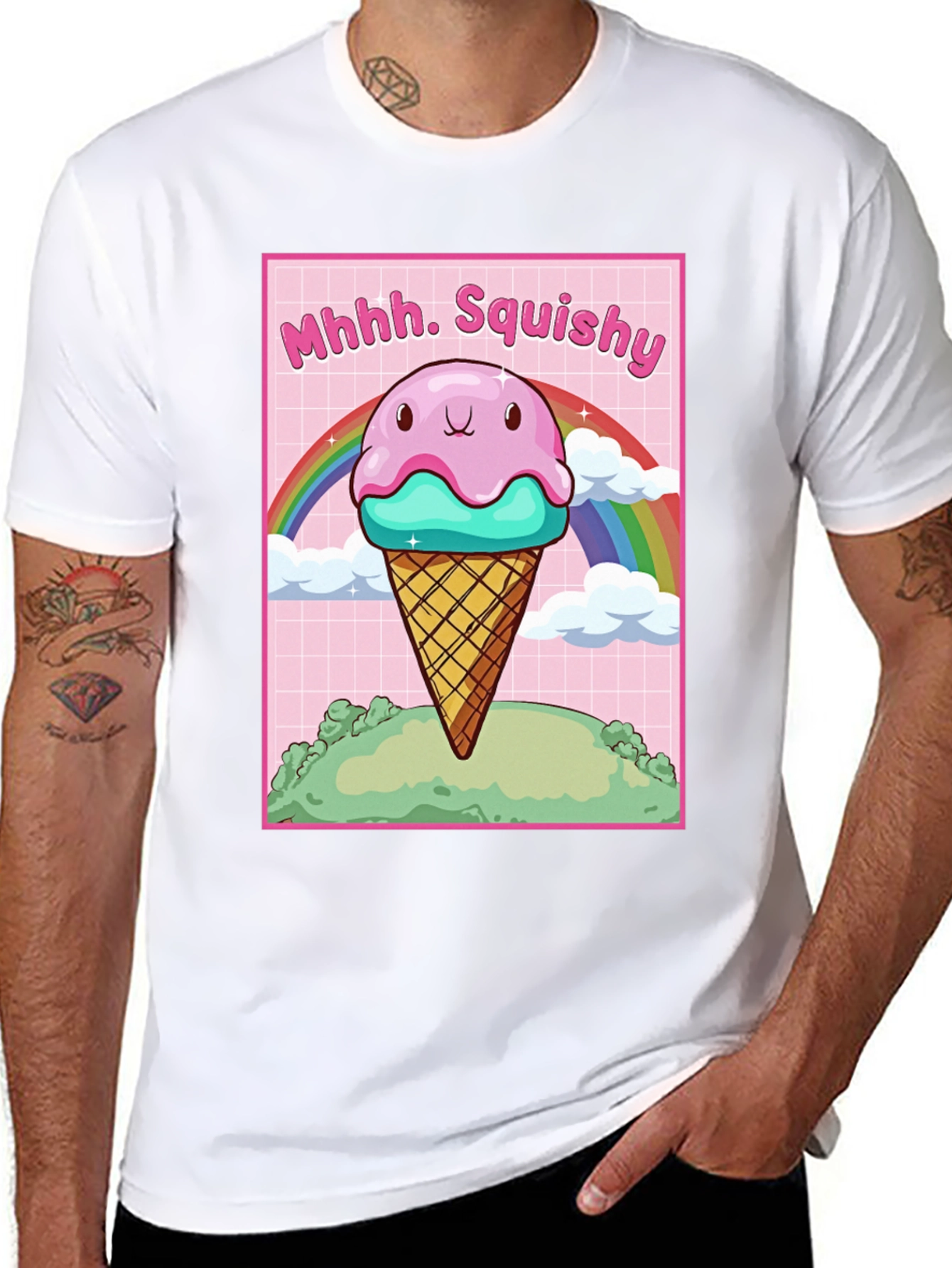 Kawaii Ice Cream Graphic Tee
