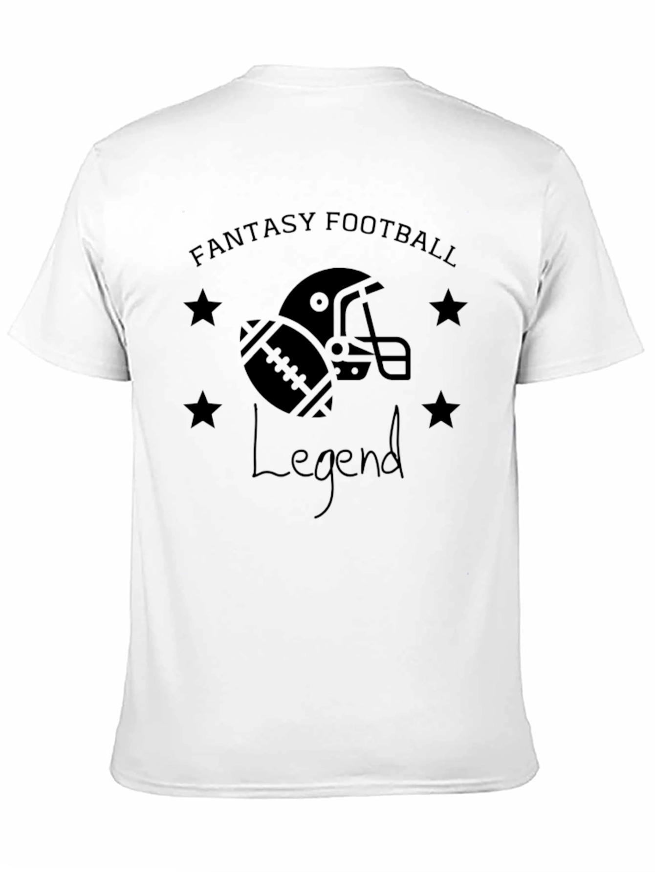 Fantasy Football Legend Black T-Shirt