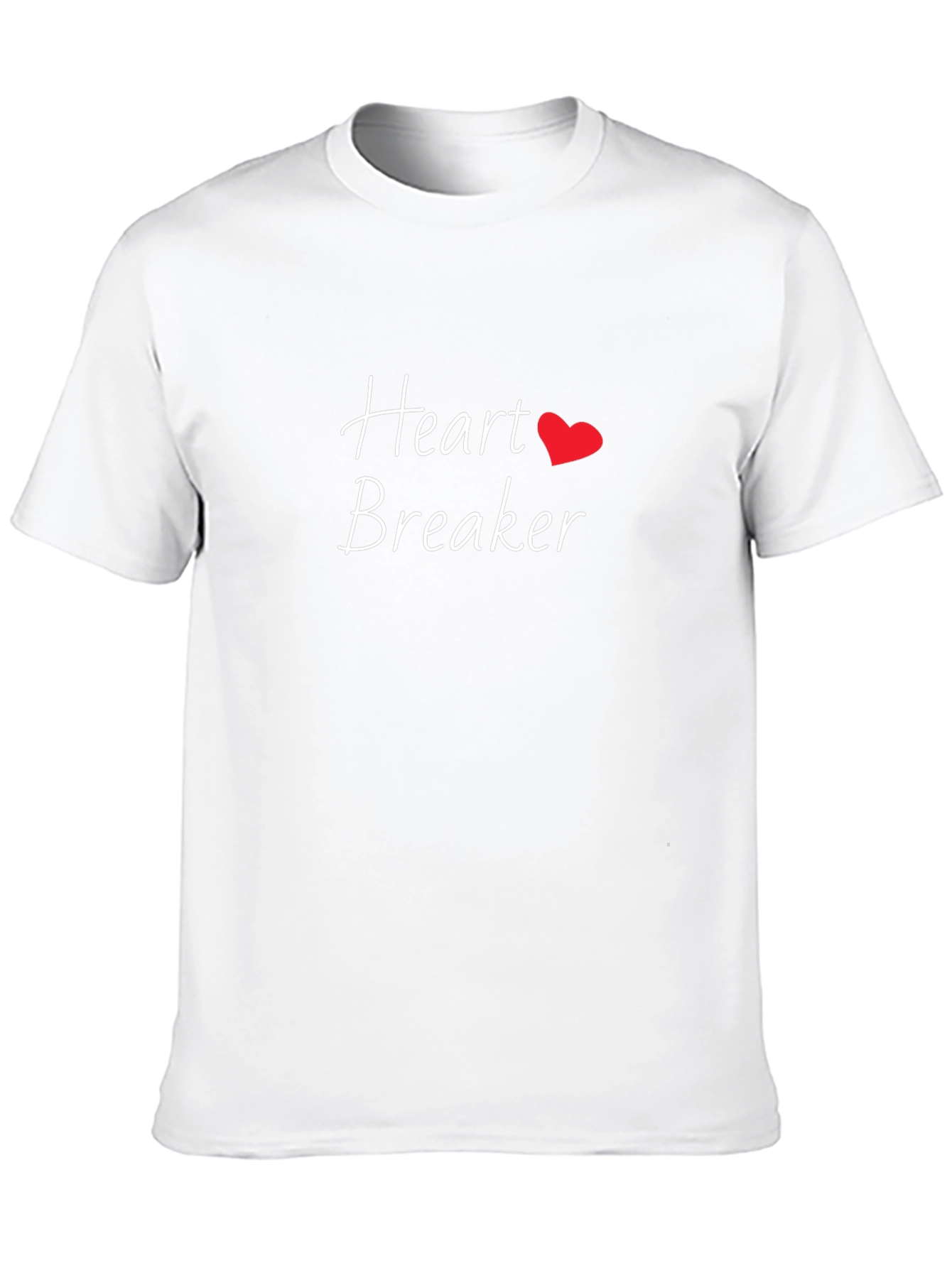 Heart Breaker Black Graphic T-Shirt