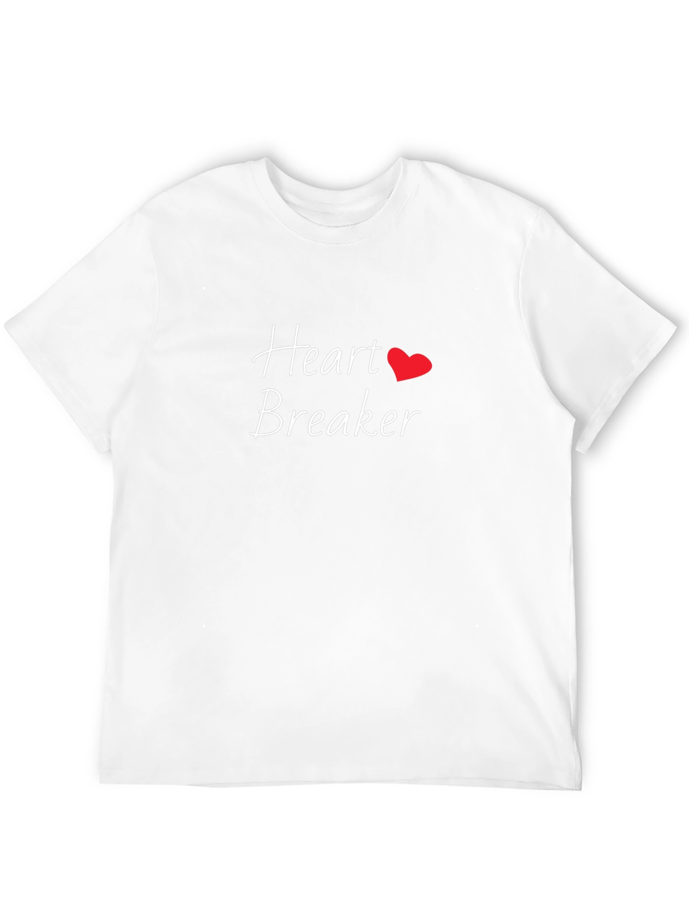 Heart Breaker Black Graphic T-Shirt