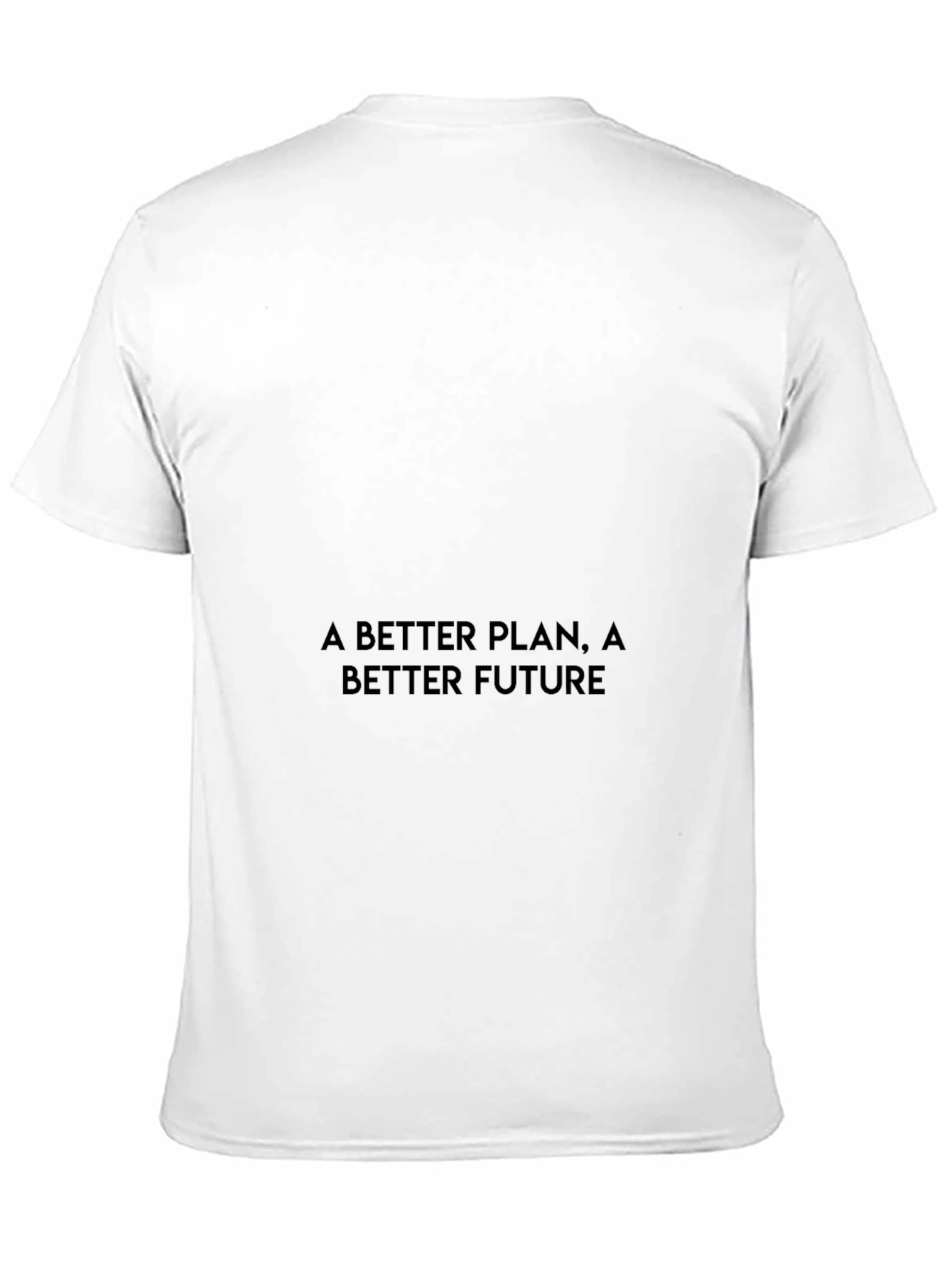 Inspirational Slogan Black Cotton T-Shirt