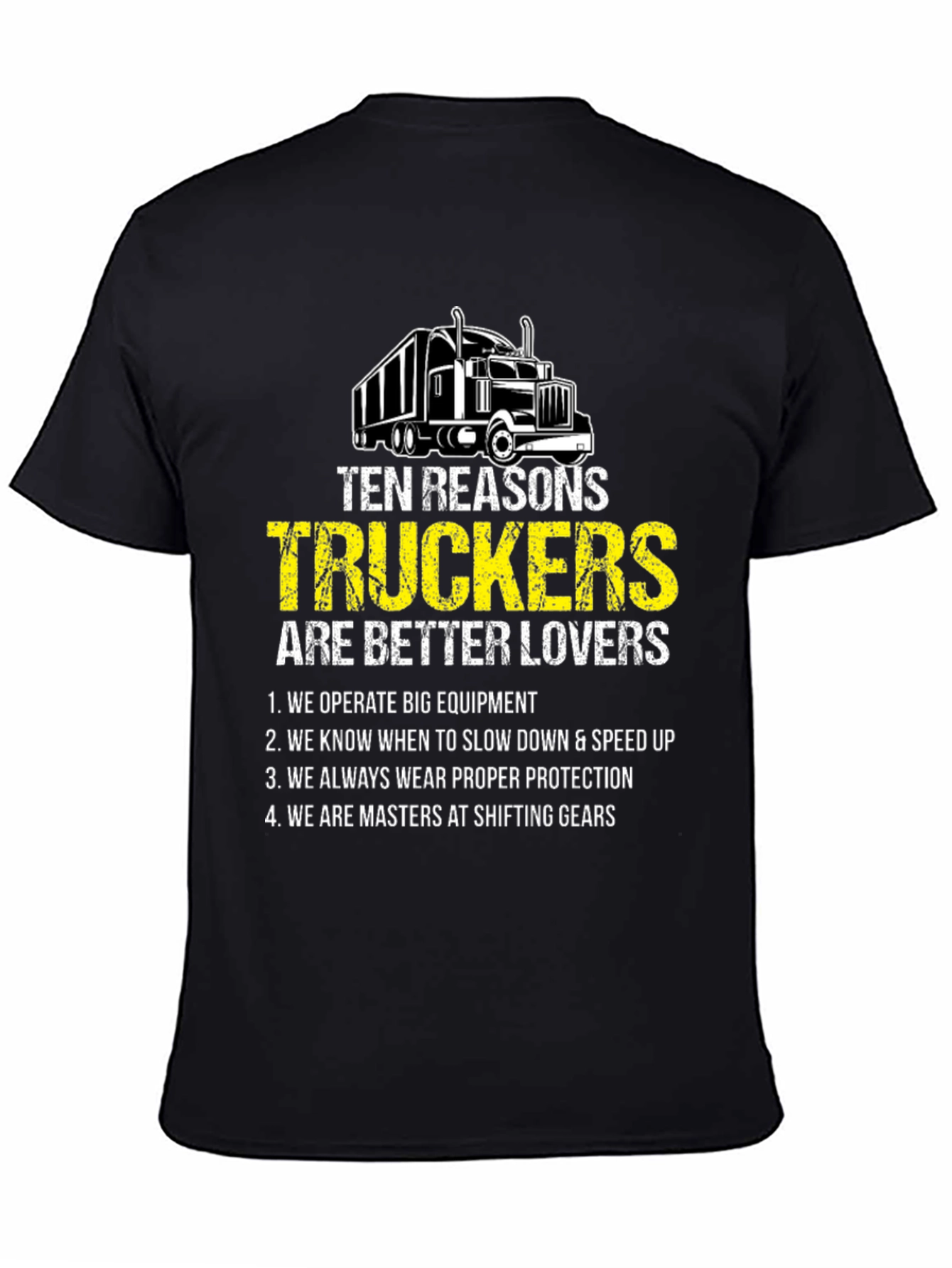 Trucker Lover Novelty T-Shirt