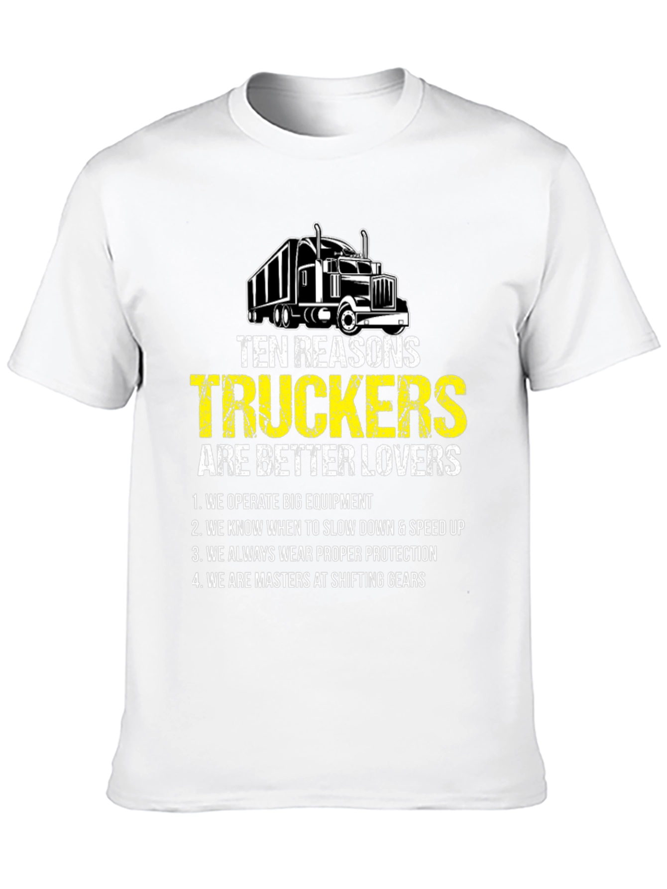 Trucker Lover Novelty T-Shirt