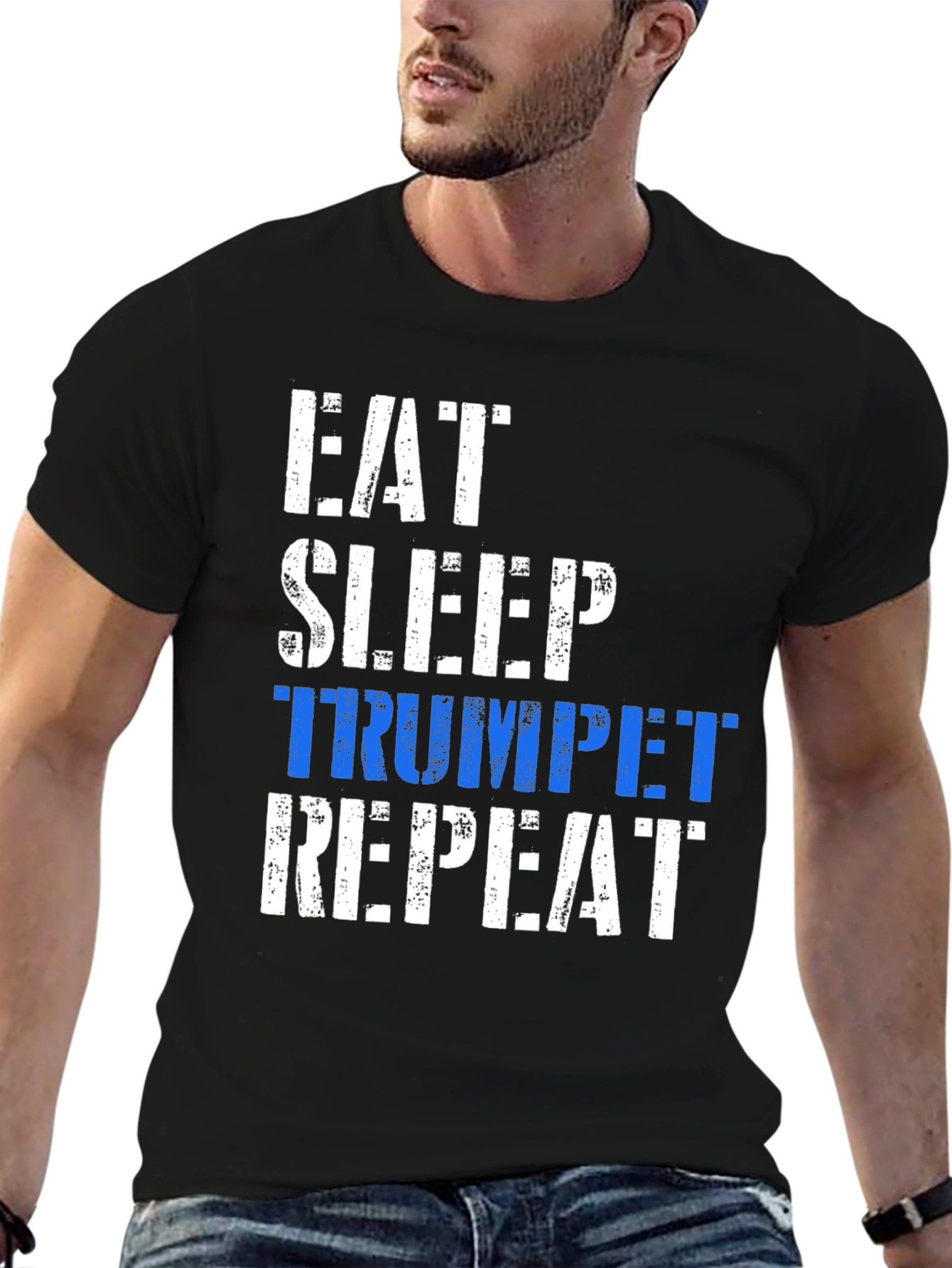 Eat Sleep Trumpet Repeat T-Shirt