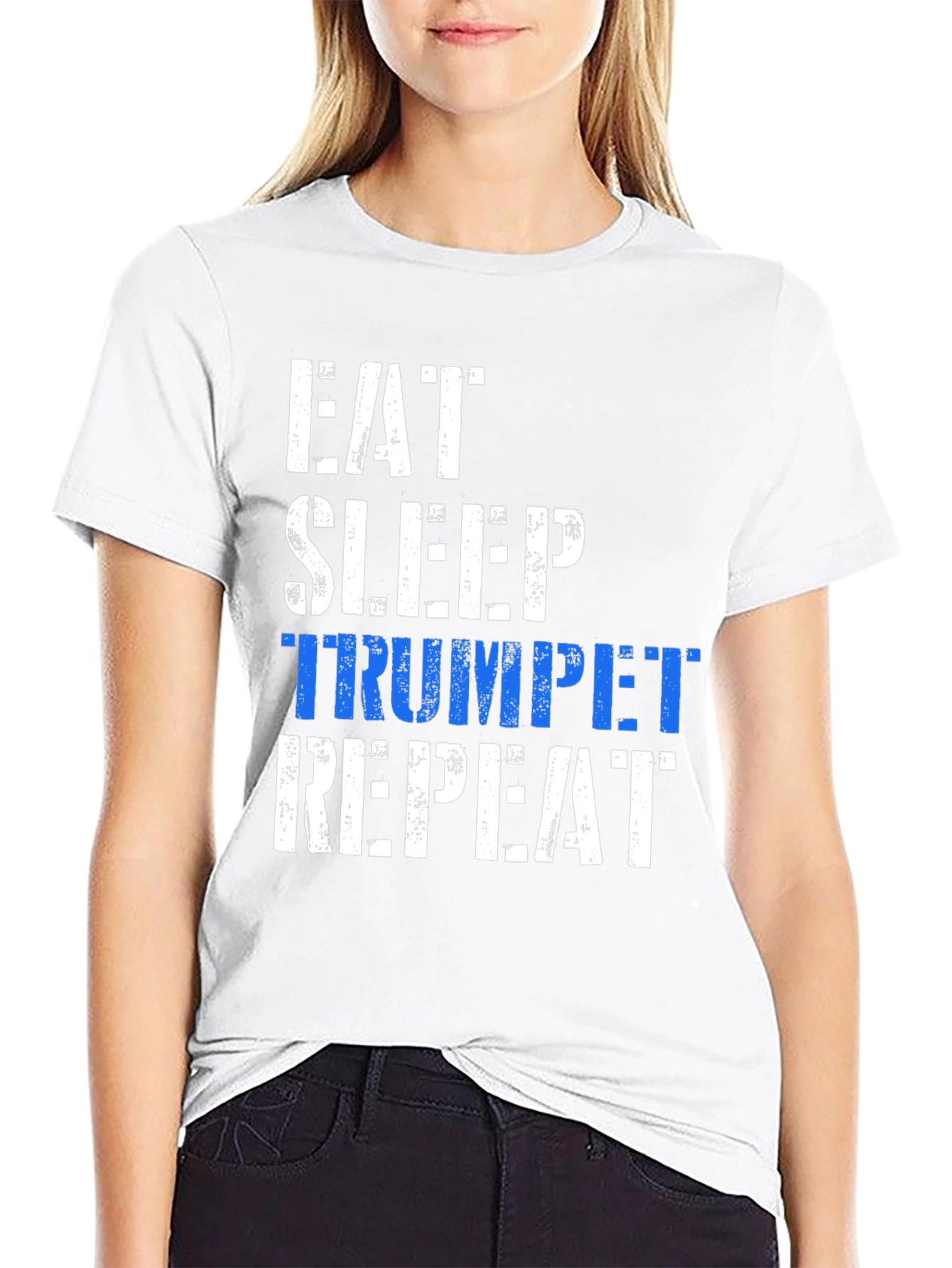Eat Sleep Trumpet Repeat T-Shirt