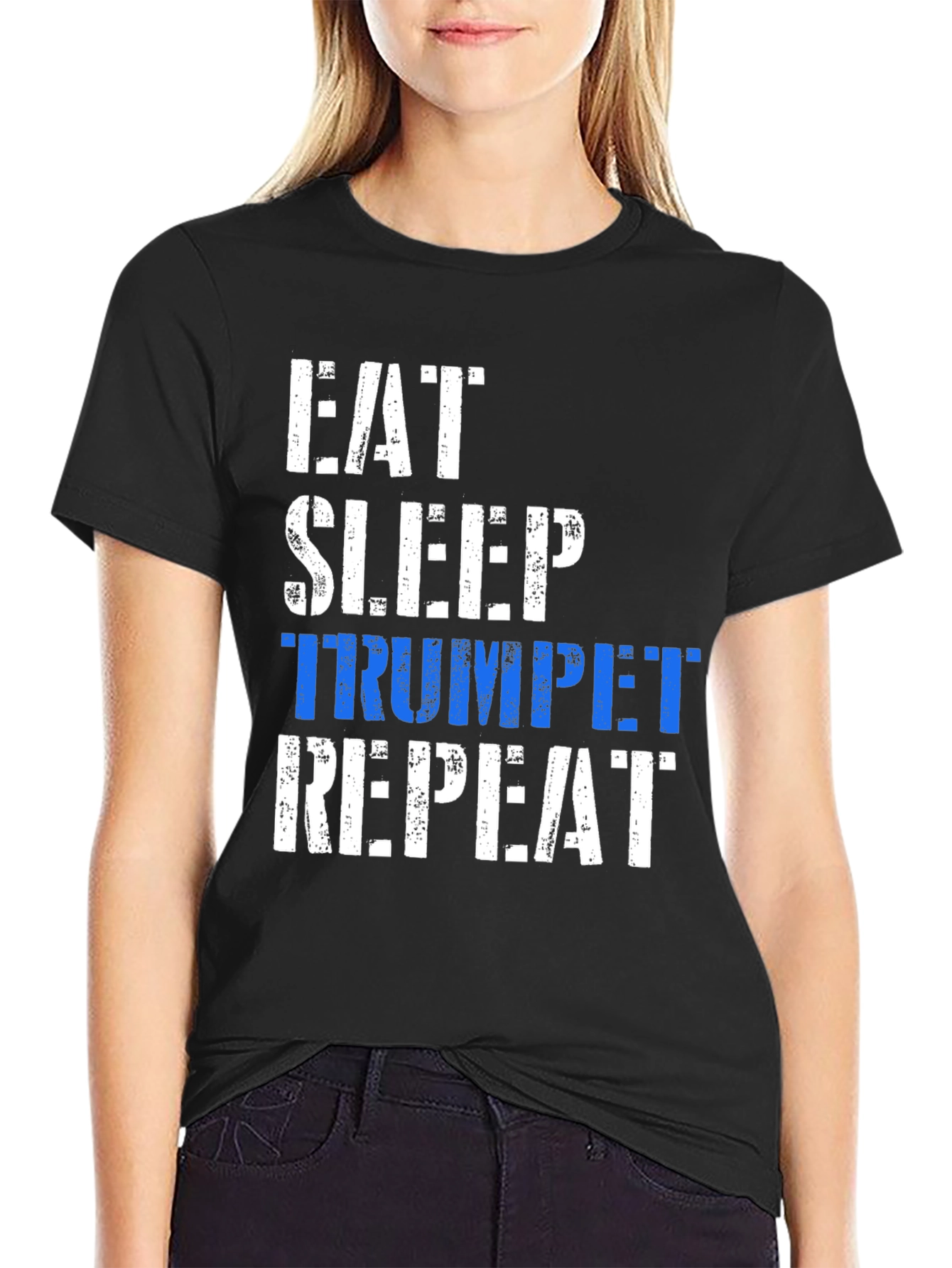 Eat Sleep Trumpet Repeat T-Shirt