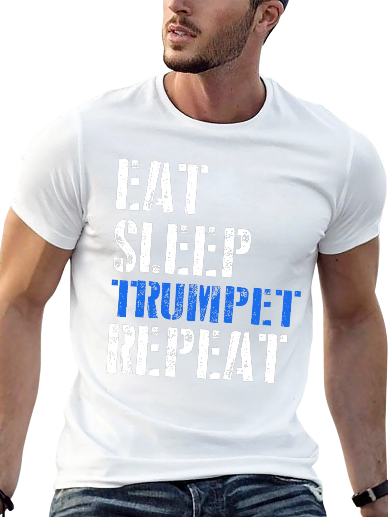 Eat Sleep Trumpet Repeat T-Shirt
