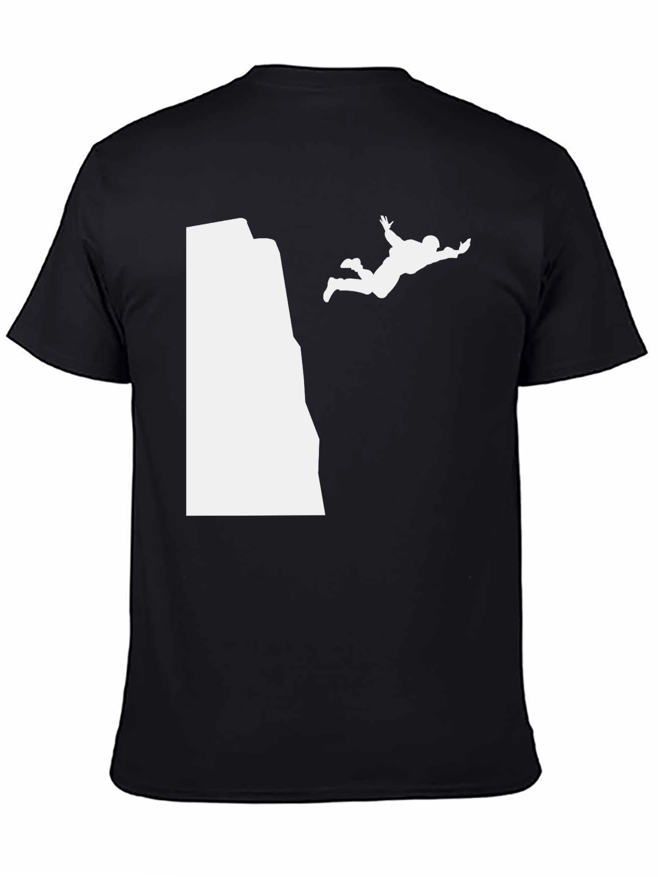 Cliff Jumper Graphic T-Shirt - Black